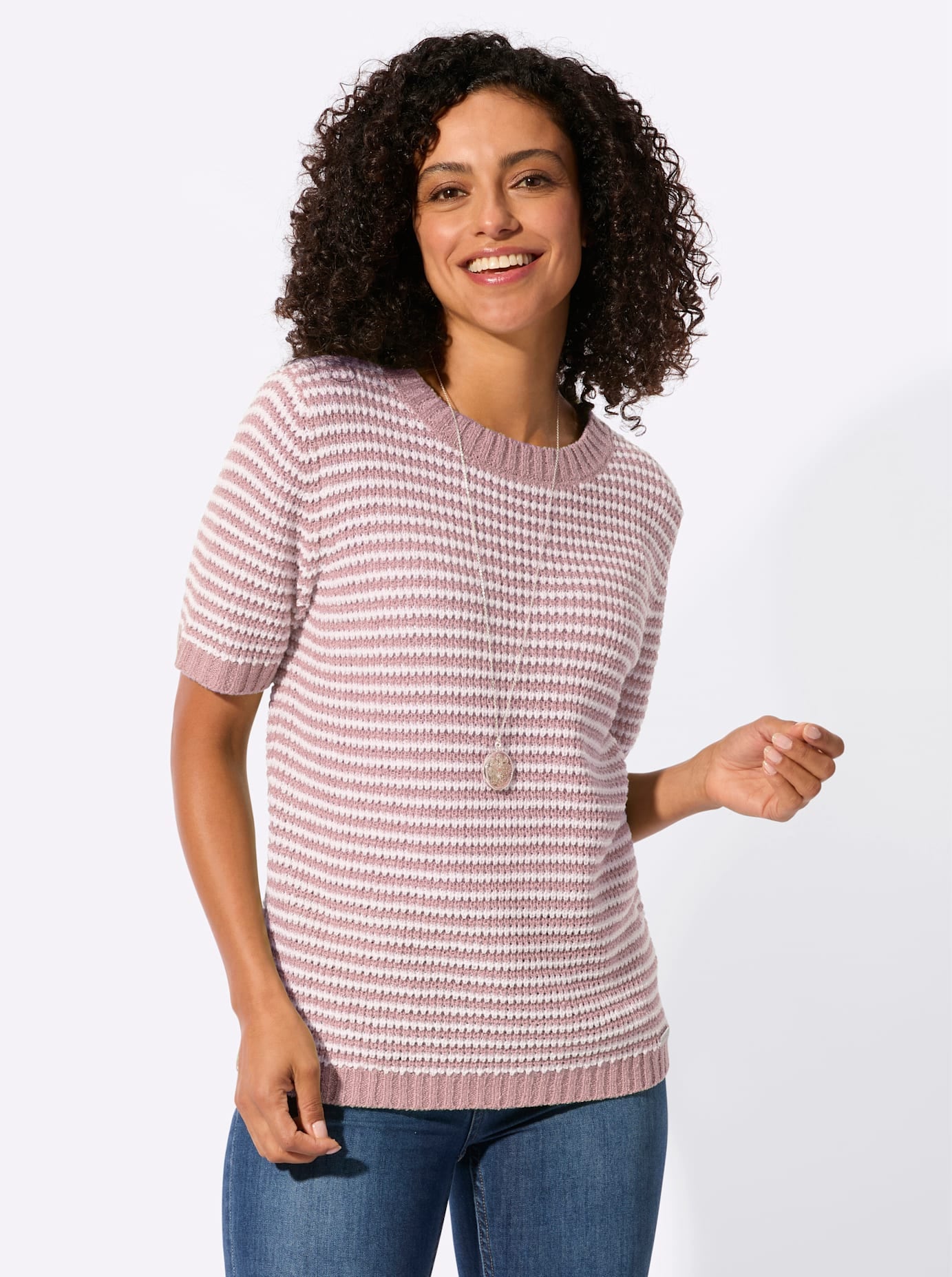 Casual Looks Kurzarmpullover »Kurzarm-Pullover«