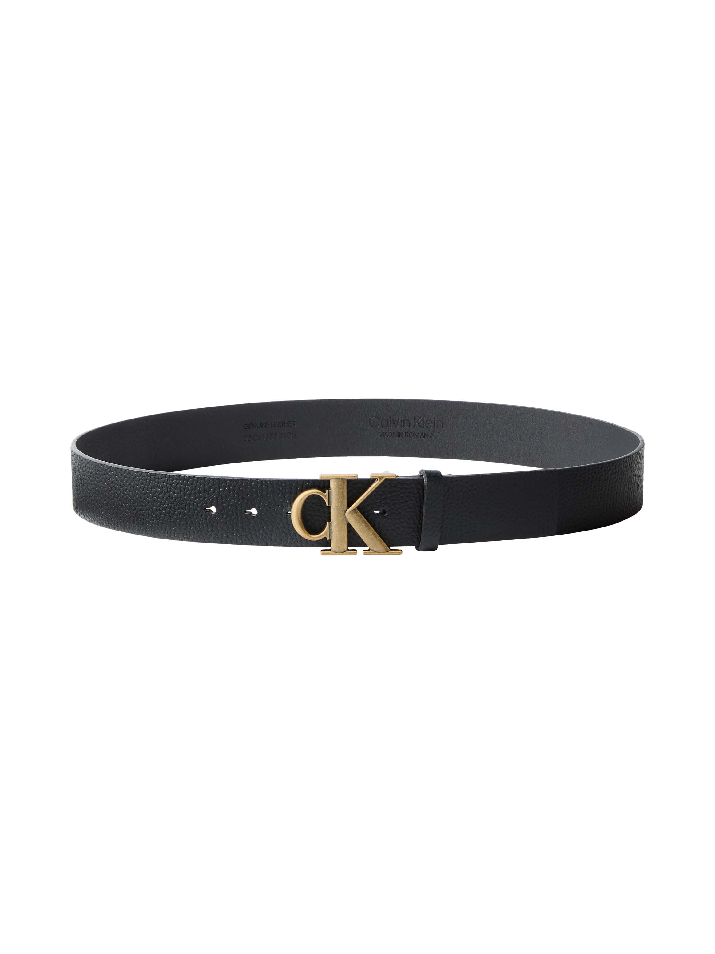 Calvin Klein Ledergürtel »CK BUCKLE PEBBLE 40MM« Regular fit und grössenverstellbar