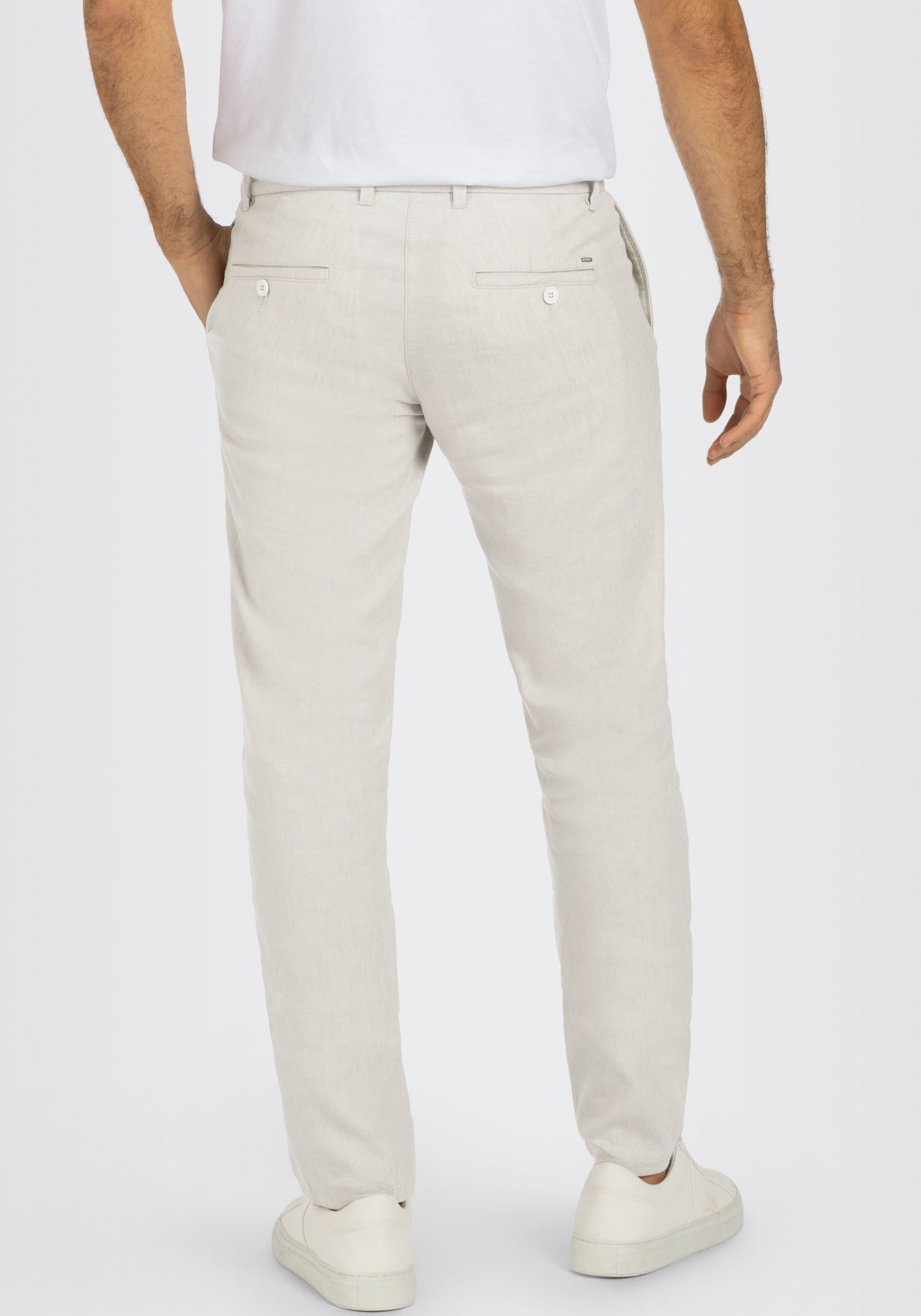 MAC Chinos »Lennox Sport«  structure lin