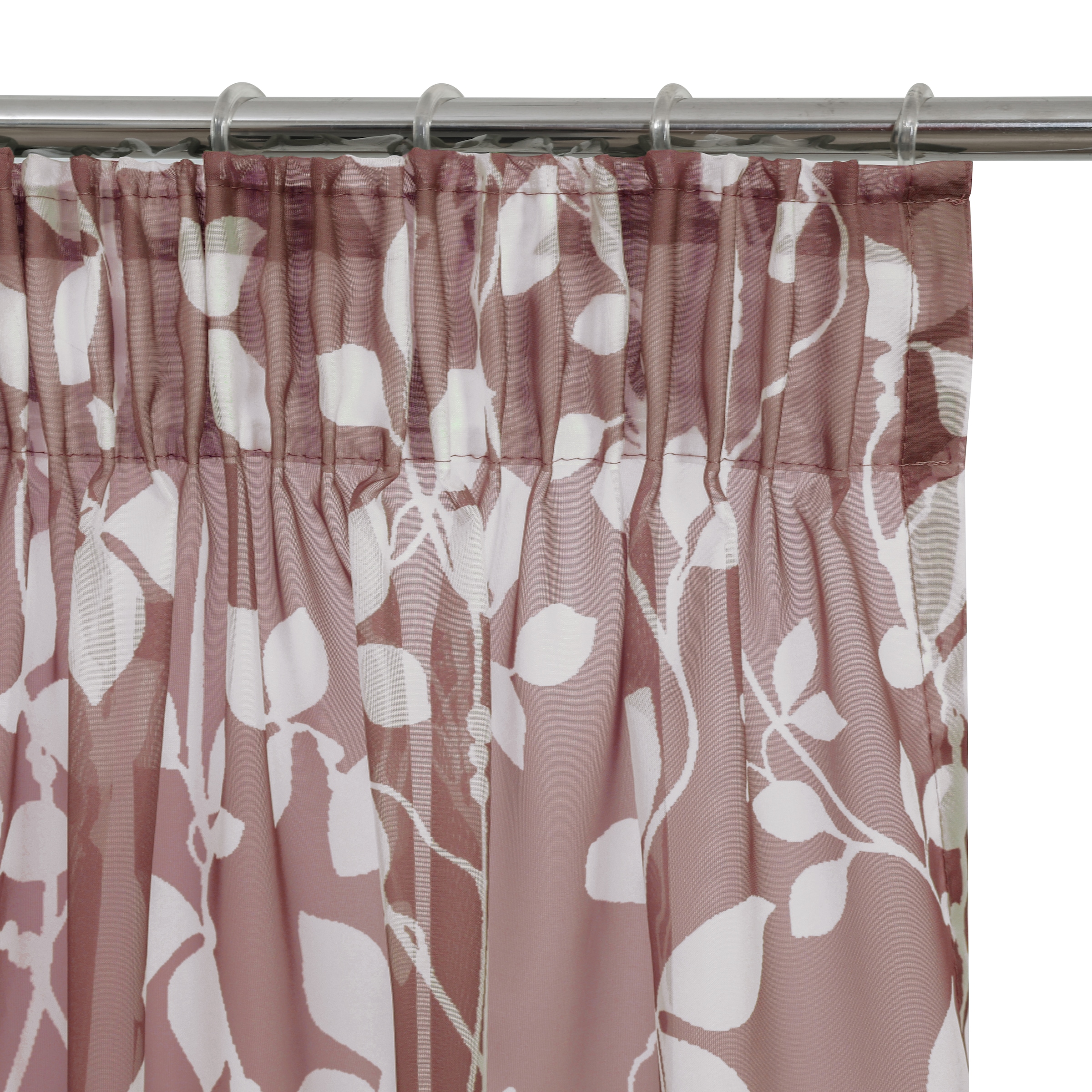 my home Rideau »Issoire« Bande multifonctionnelle 1 cuis tlg. Wohnzimmer, Schlafzimmer, Esszimmer, gemustert und halbtransparent