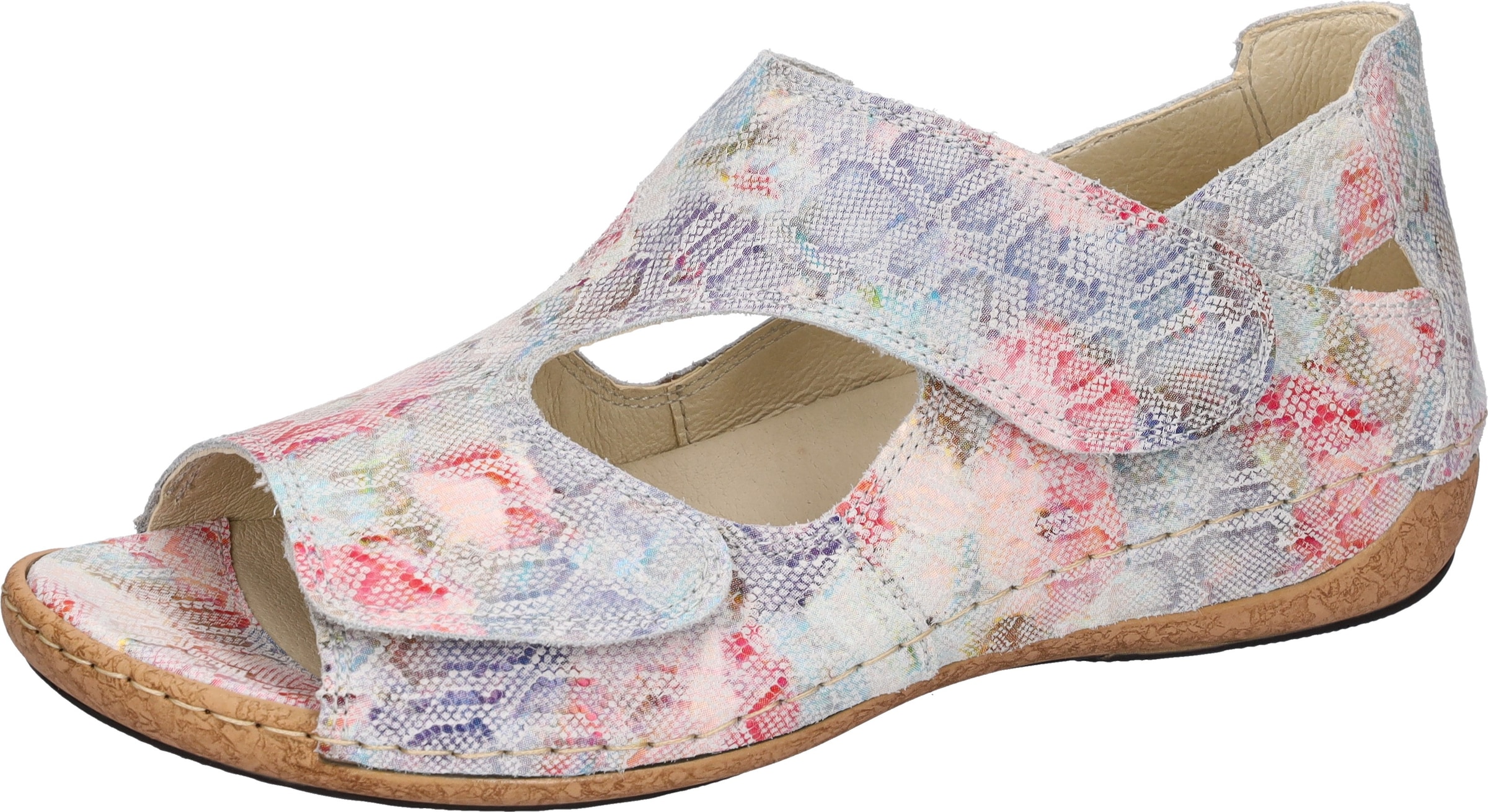 Waldläufer Sandale »Heliett«  , Sommerschuh, Sandalette, Keilabsatz, geschlossene Ferse, H-Weite