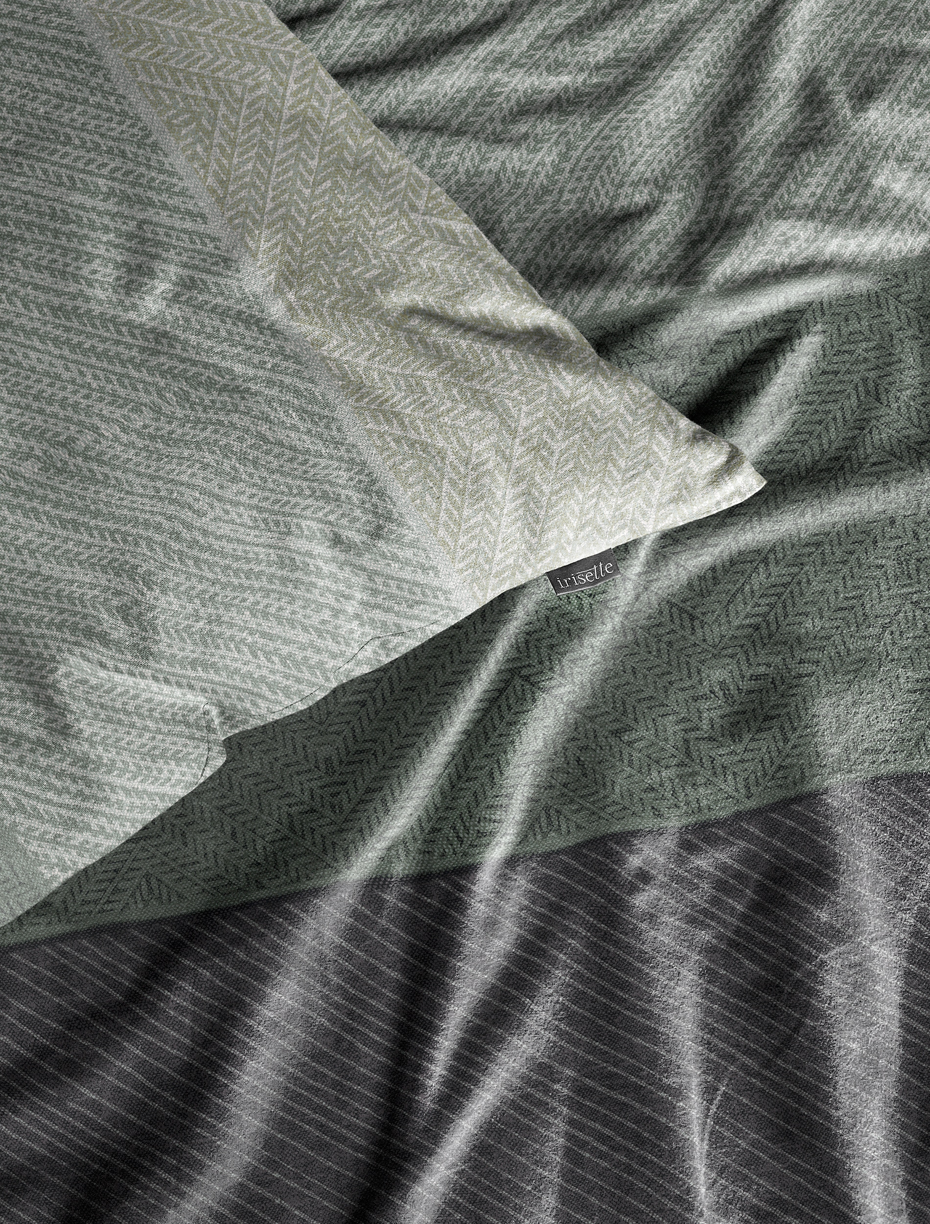 Irisette Linge de lit »8430« 2 classique moderne avec fermeture éclair
