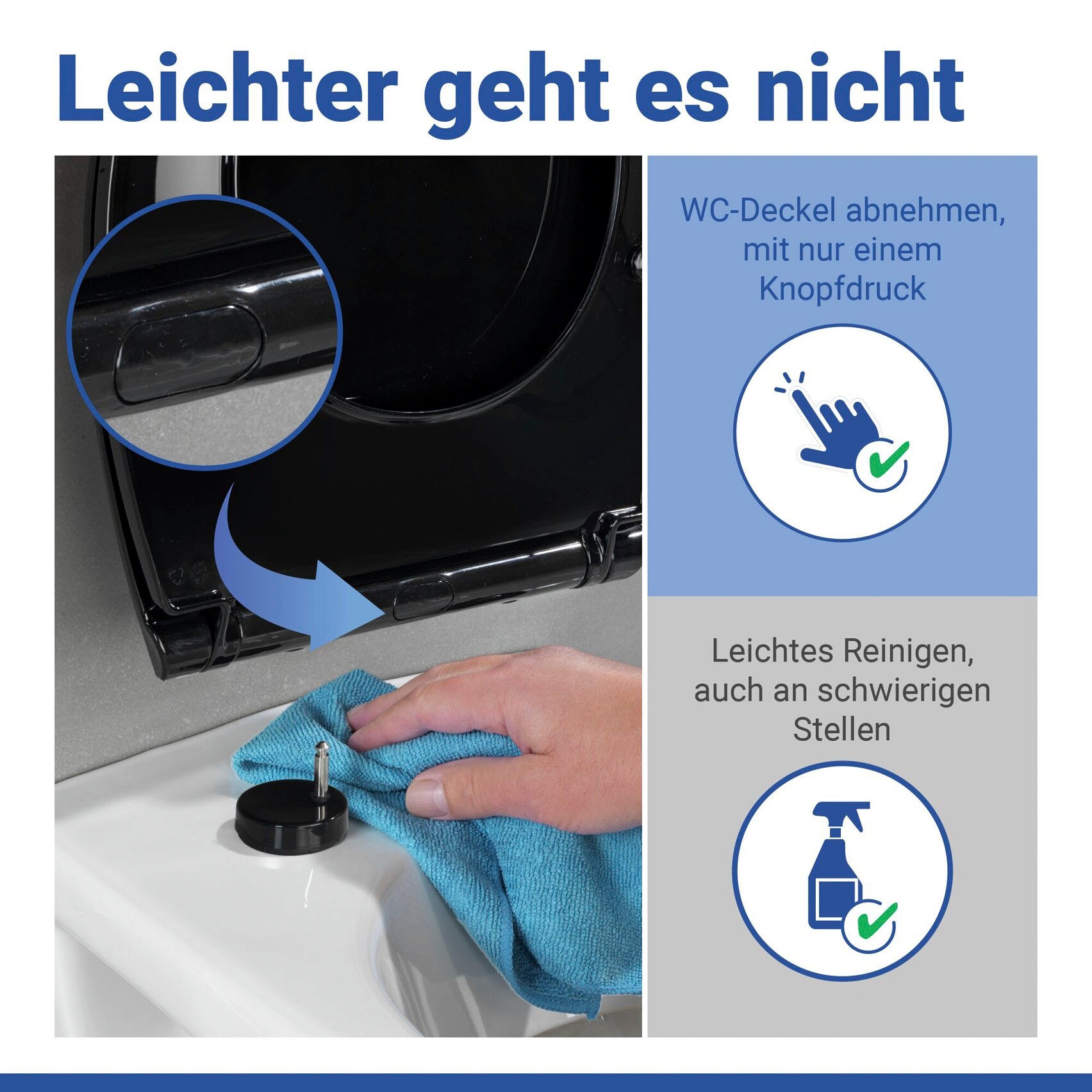 WENKO Siège de WC »KOS«