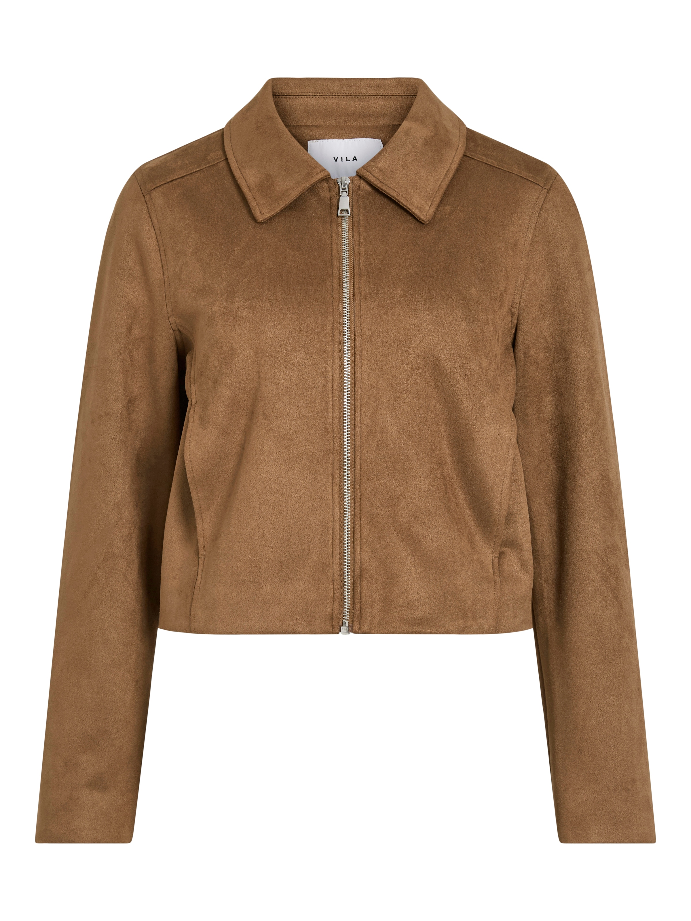Vila Lederimitatjacke »VIMOODY L/S FAKE SUEDE JACKET - NOOS«