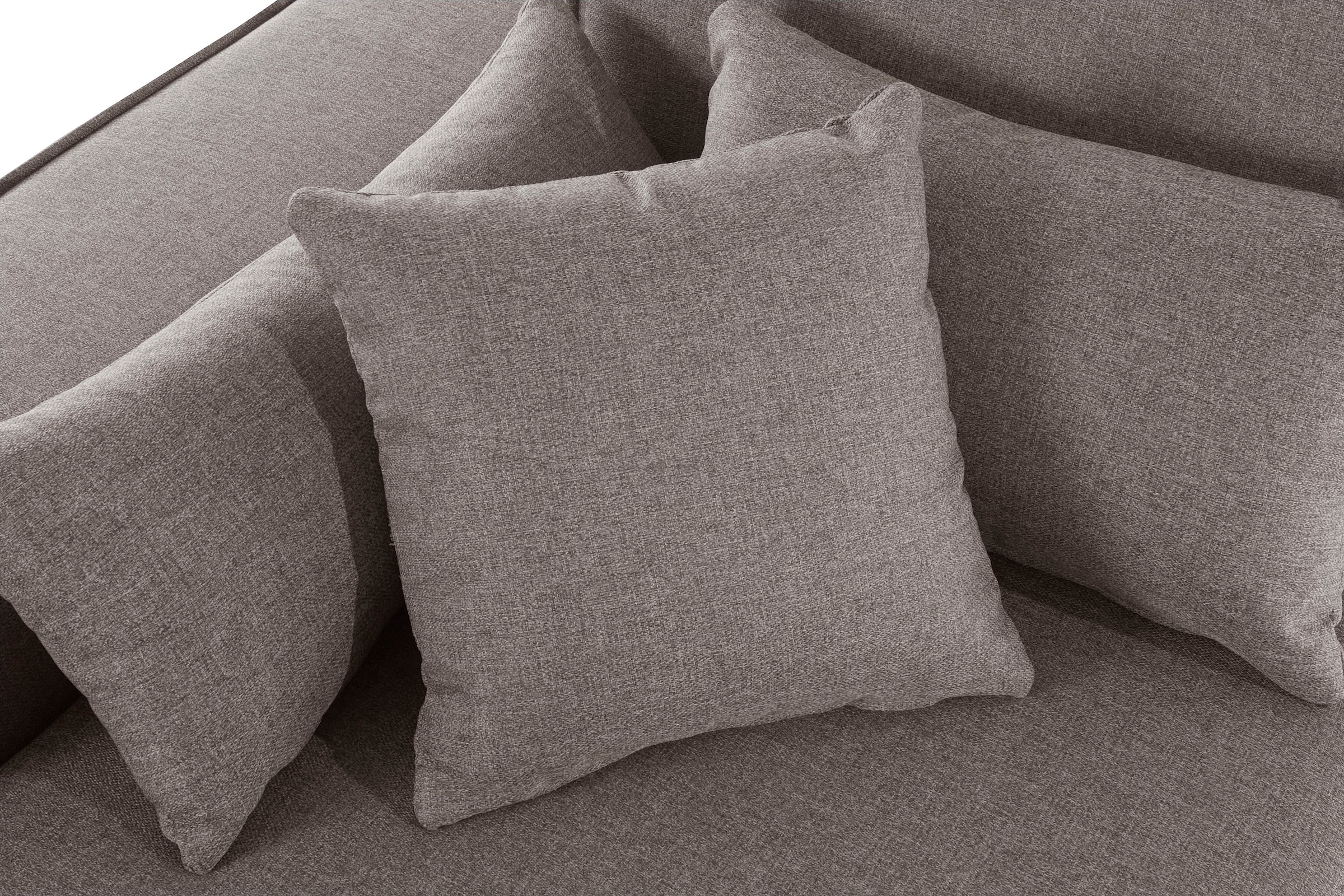 GOODproduct Ottomane »Florid« peut être utilisé seul ou comme partie d’un canapé modulaire, aussi en velours côtelé