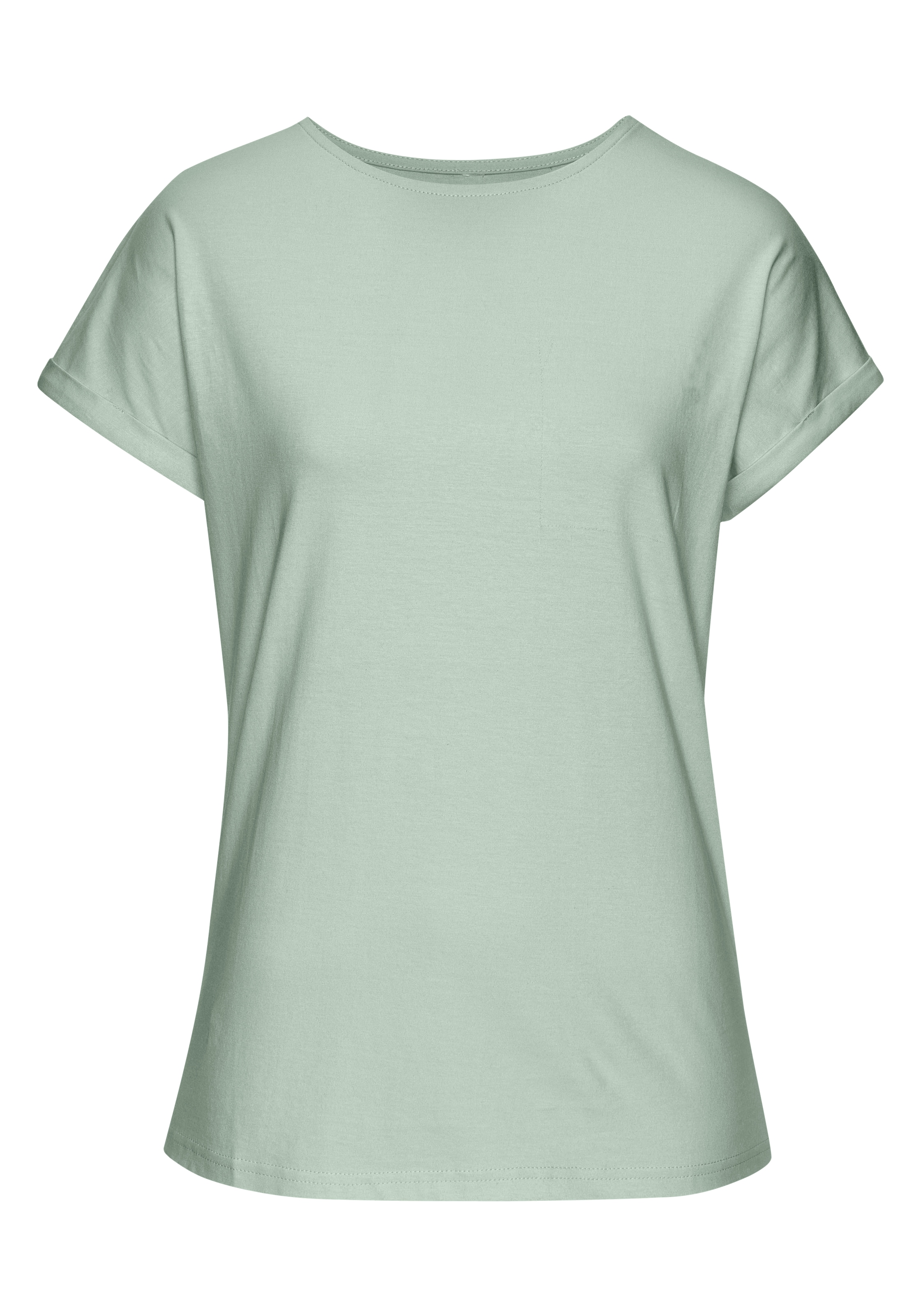 Vivance T-Shirt aus hochwertiger Bio-Baumwoll-Qualität