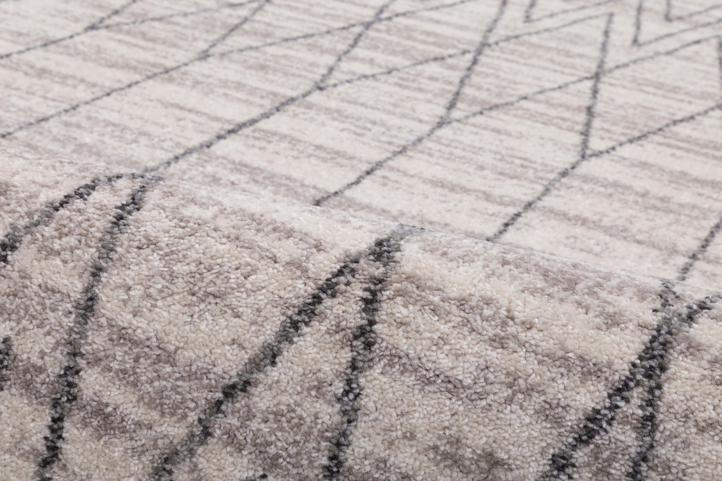 Gino Falcone Teppich »Florentine 002« rechteckig 15 mm Höhe besonders weich durch Microfaser, ideal im Wohnzimmer & Schlafzimmer