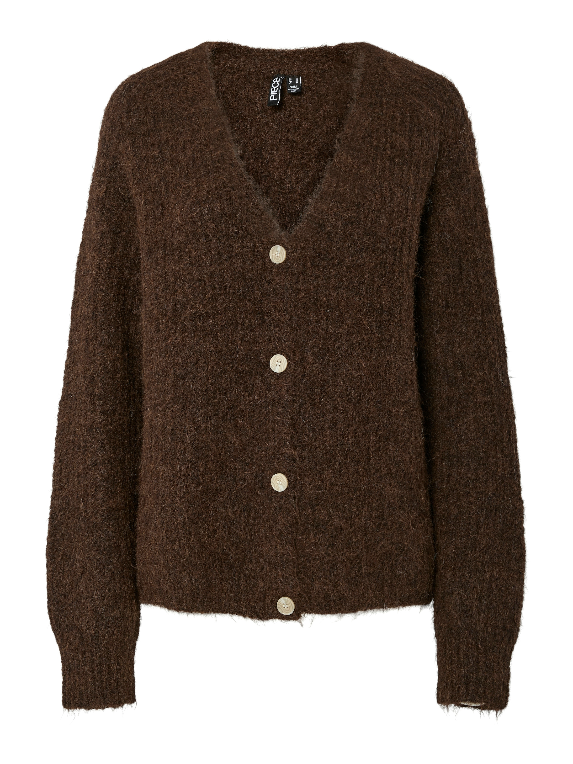 pieces Veste en tricot »PCCLEO LS V-NECK KNIT CARDIGAN NOOS BC«
