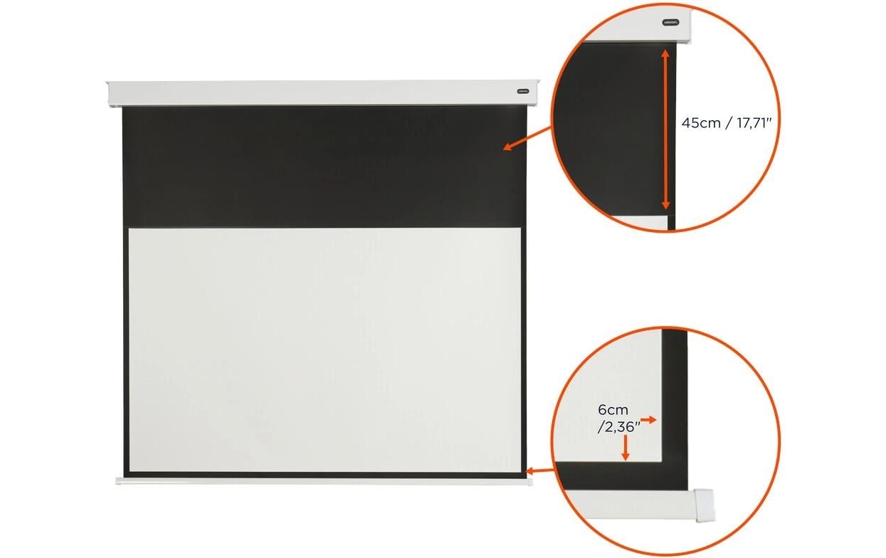 Celexon Motorleinwand »Batterie V2.0 Motor Pro Plus 300x169 cm«