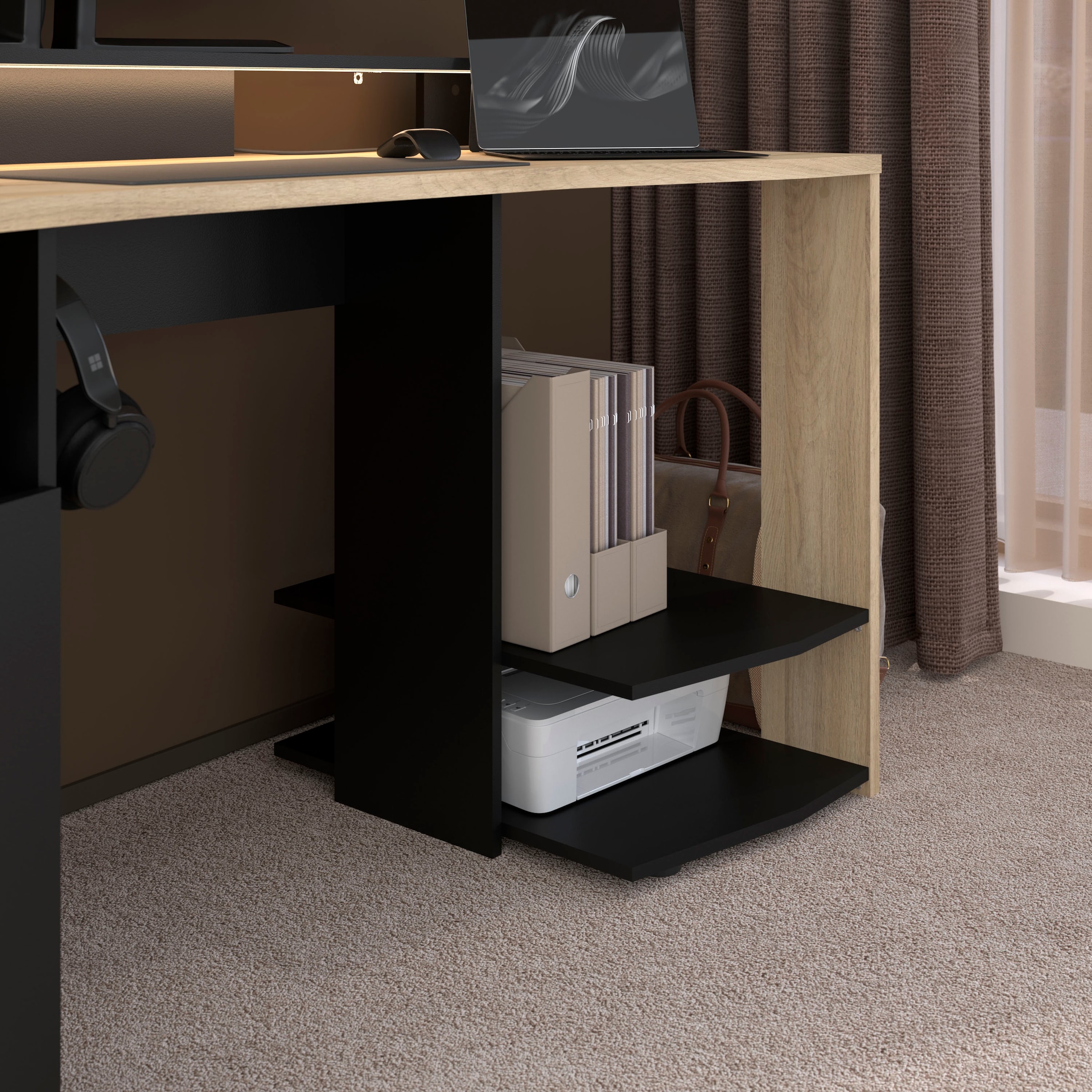 Parisot Table de gaming »Meta 1« Set, 2 cuis tlg.