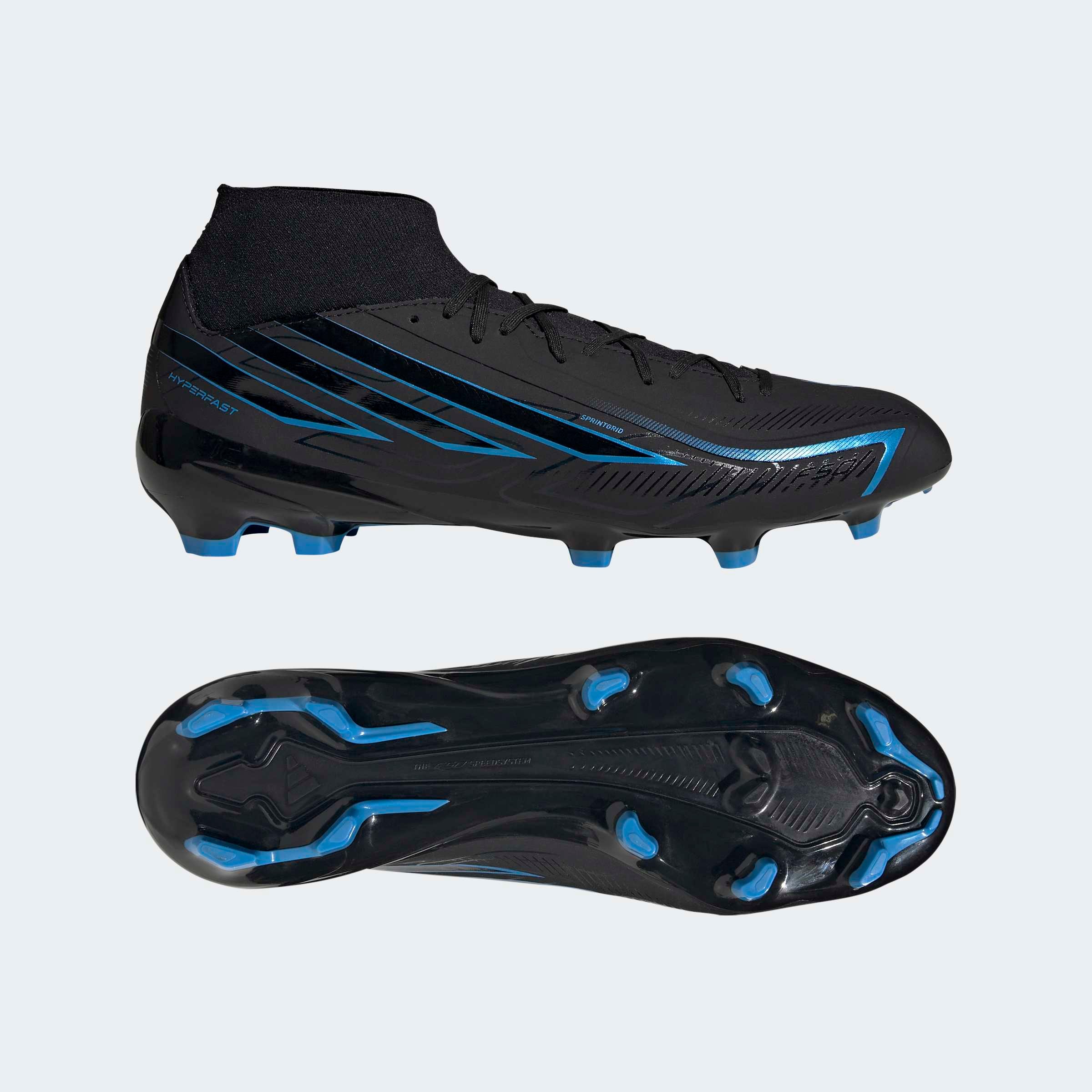 adidas Performance Fussballschuh »F50 HYPERFAST LEAGUE MID , NATURRASEN«  für Rasen und feste Böden, gespielt bei der Weltmeisterschaft 2026