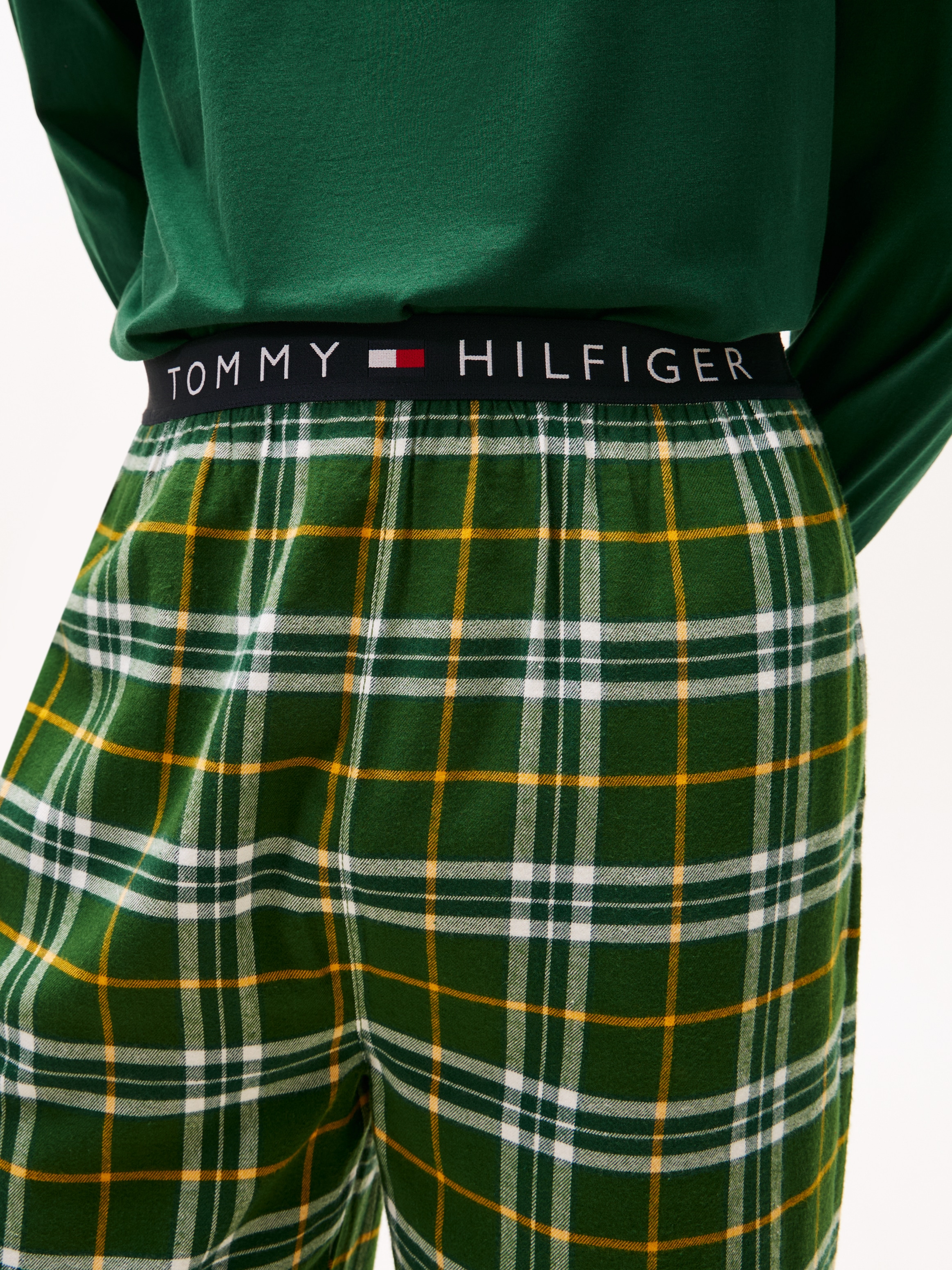 Tommy Hilfiger Underwear Pyjama »FLANNEL PRINT« Set, 2 pièces relaxed fit, aus Flanell