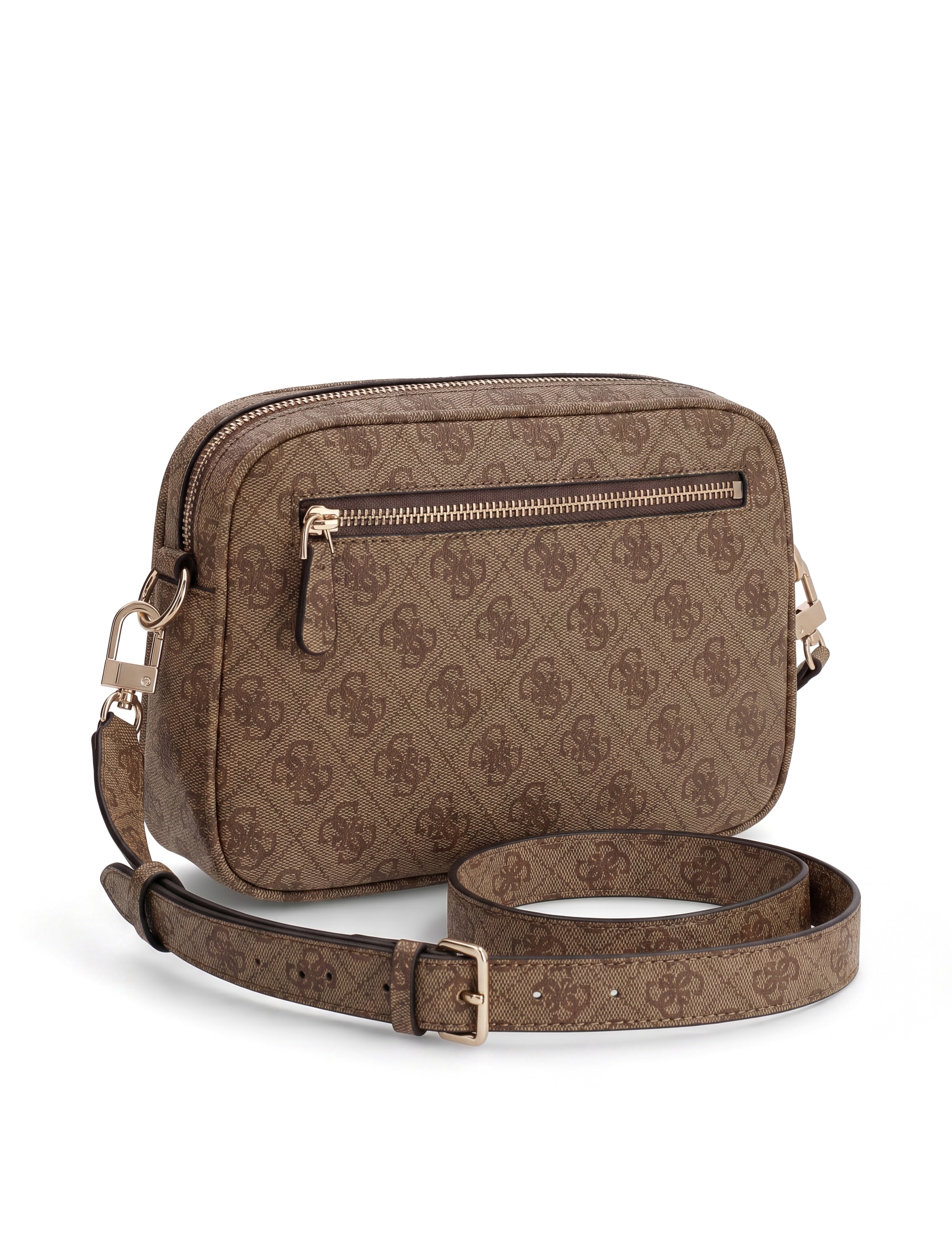 Guess Sac à bandoulière »MERIDIAN II CAMERA BAG« Damen Umhängetasche, Schultertasche mit Logoprint