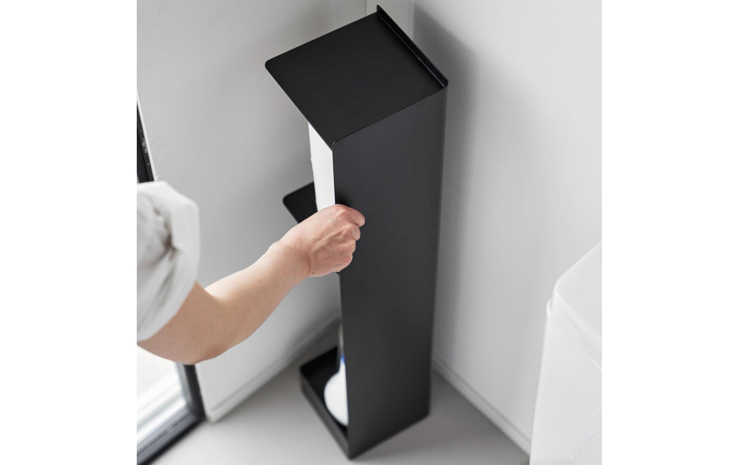 Yamazaki Toilettenpapierhalter »Tower mit Rollen 16 x 80.5 cm«