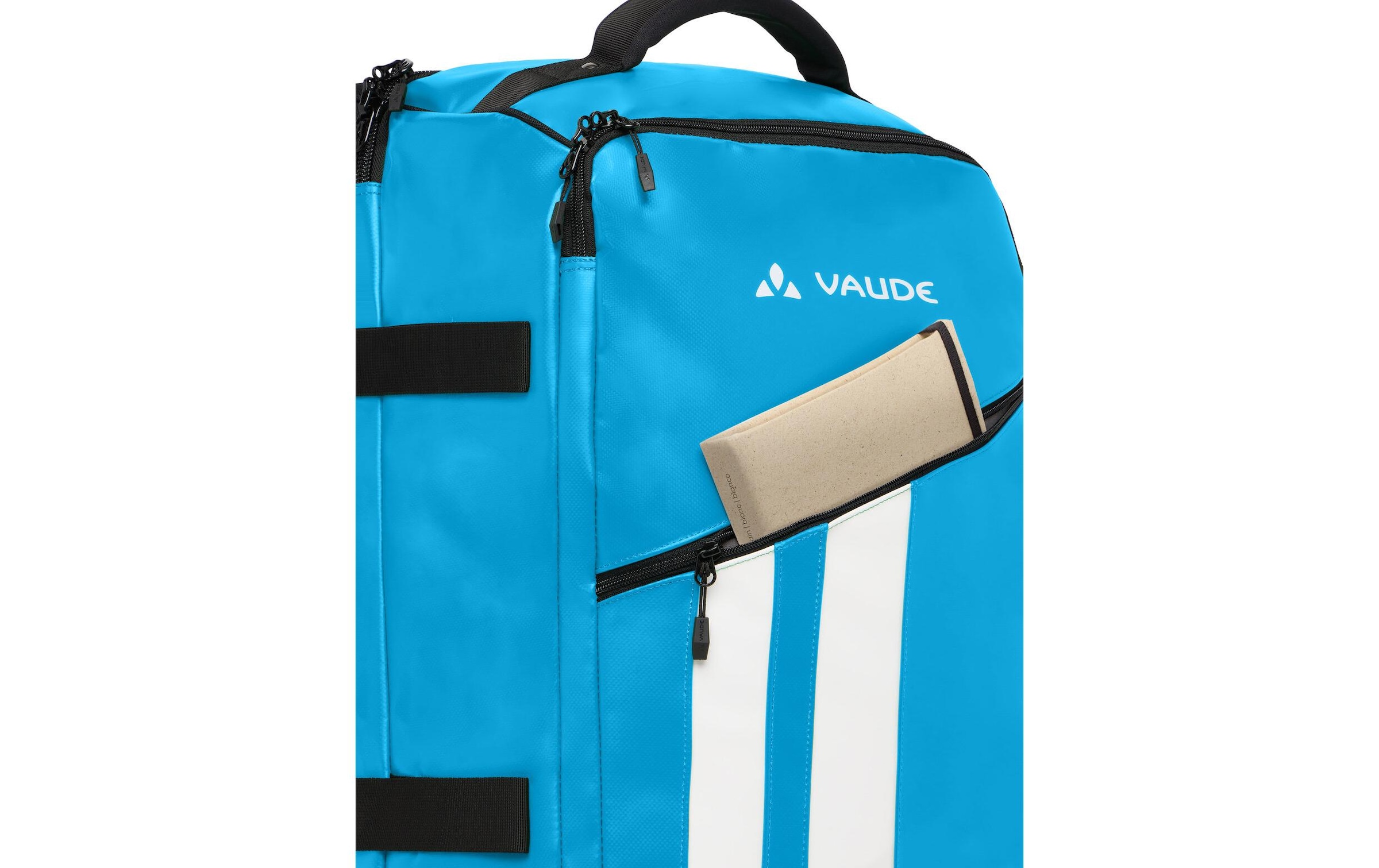 VAUDE Koffer »Rotuma 65« 65 l 2 Rollen Robuster Rollentrolley aus nachhaltiger Plane