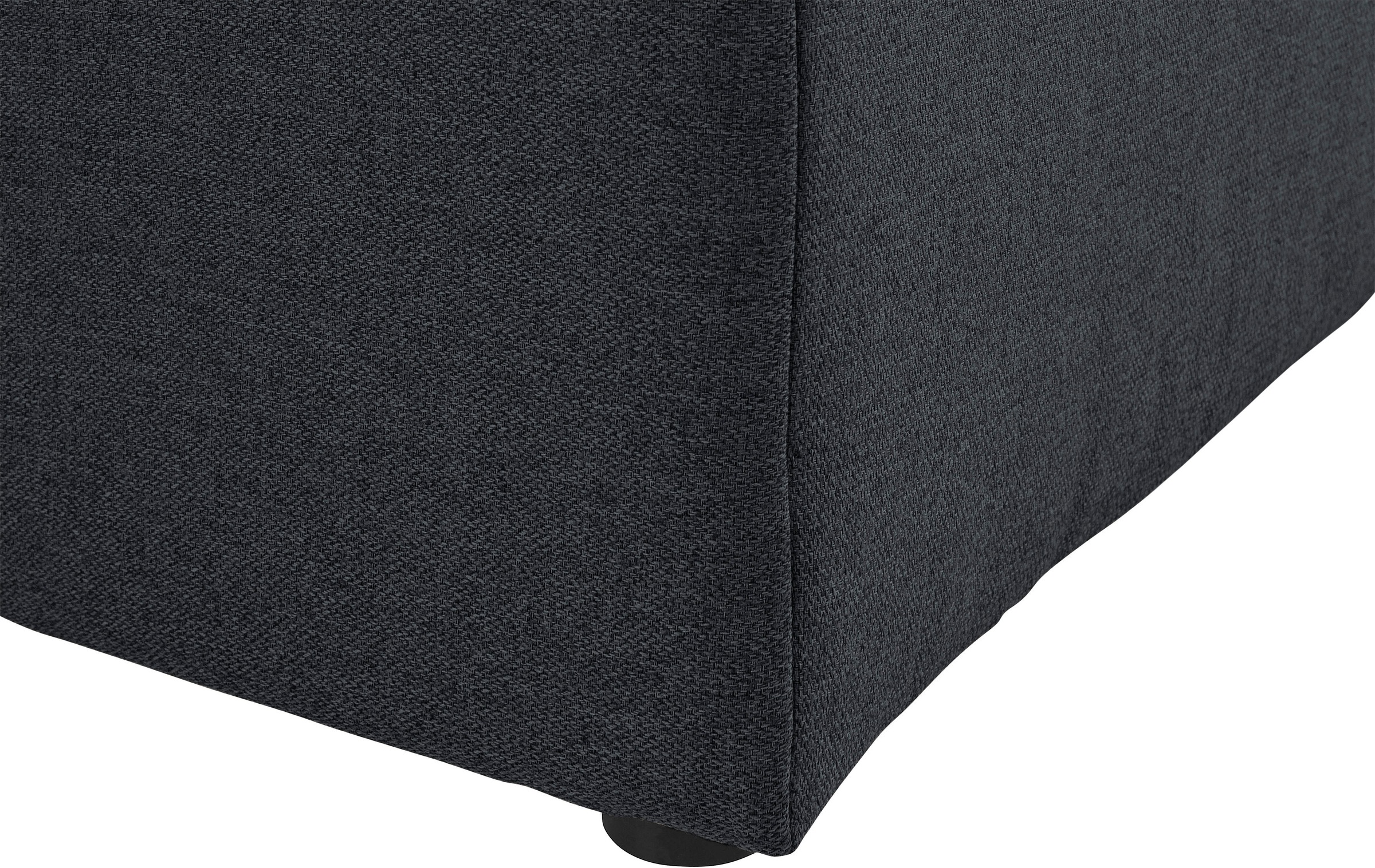 GOODproduct Ottomane »Enid« peut être placé individuellement ou comme partie d'un canapé modulaire, confort d'assise ferme