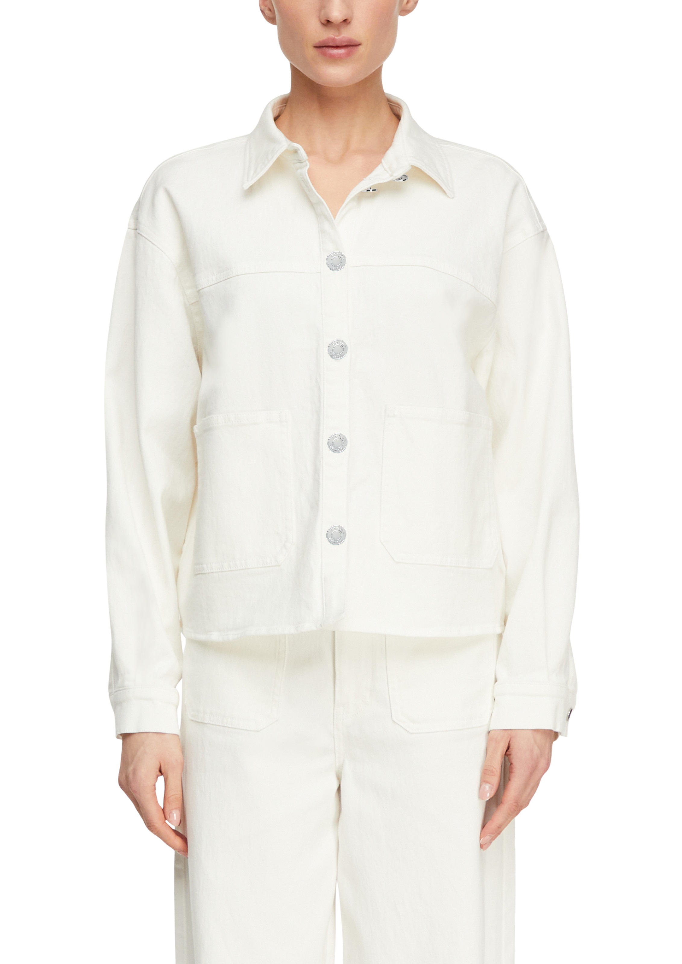 Comma Veste courte avec col chemise