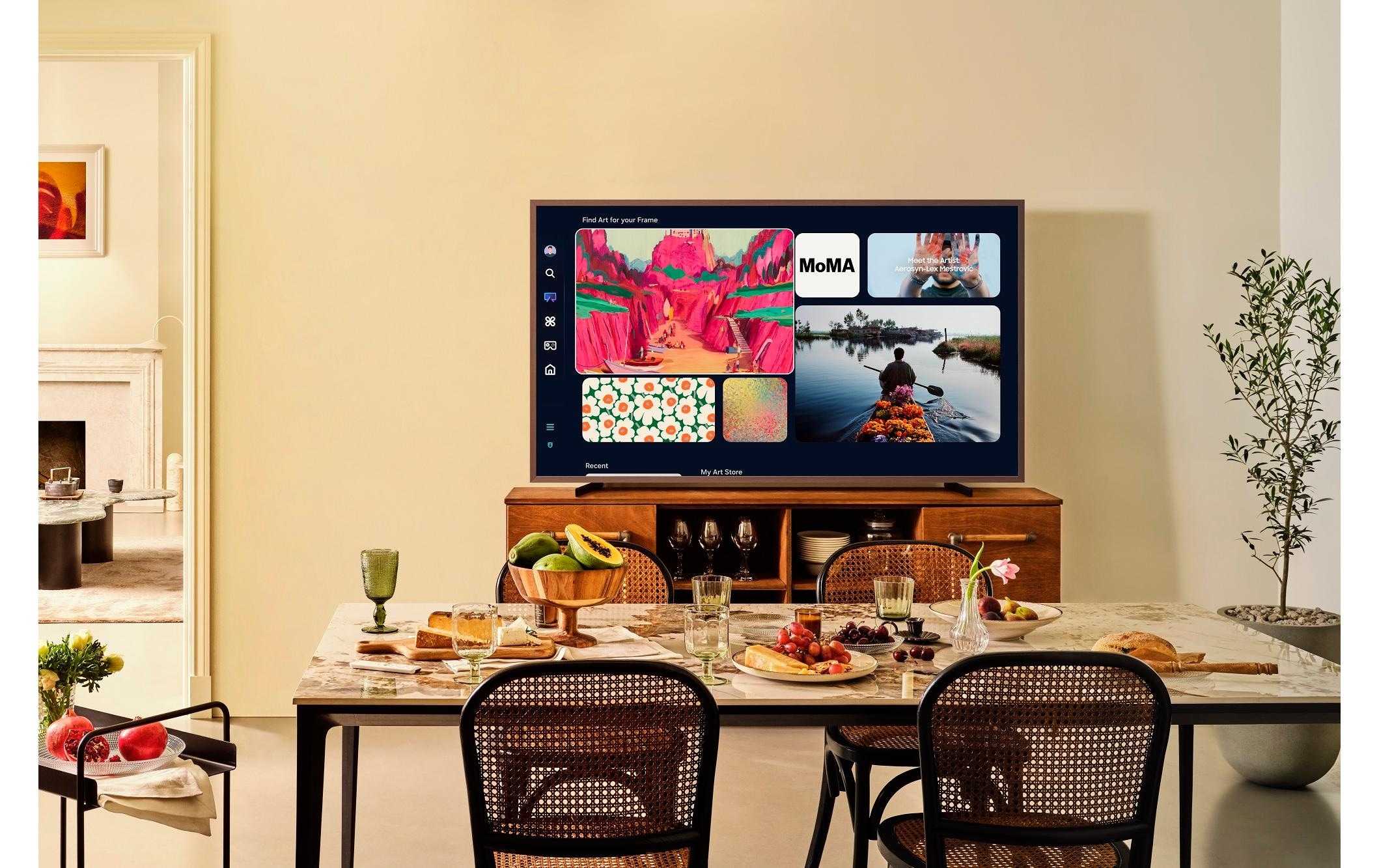 Samsung QLED-Fernseher »QE65LS03FW« 163 cm/65 ″