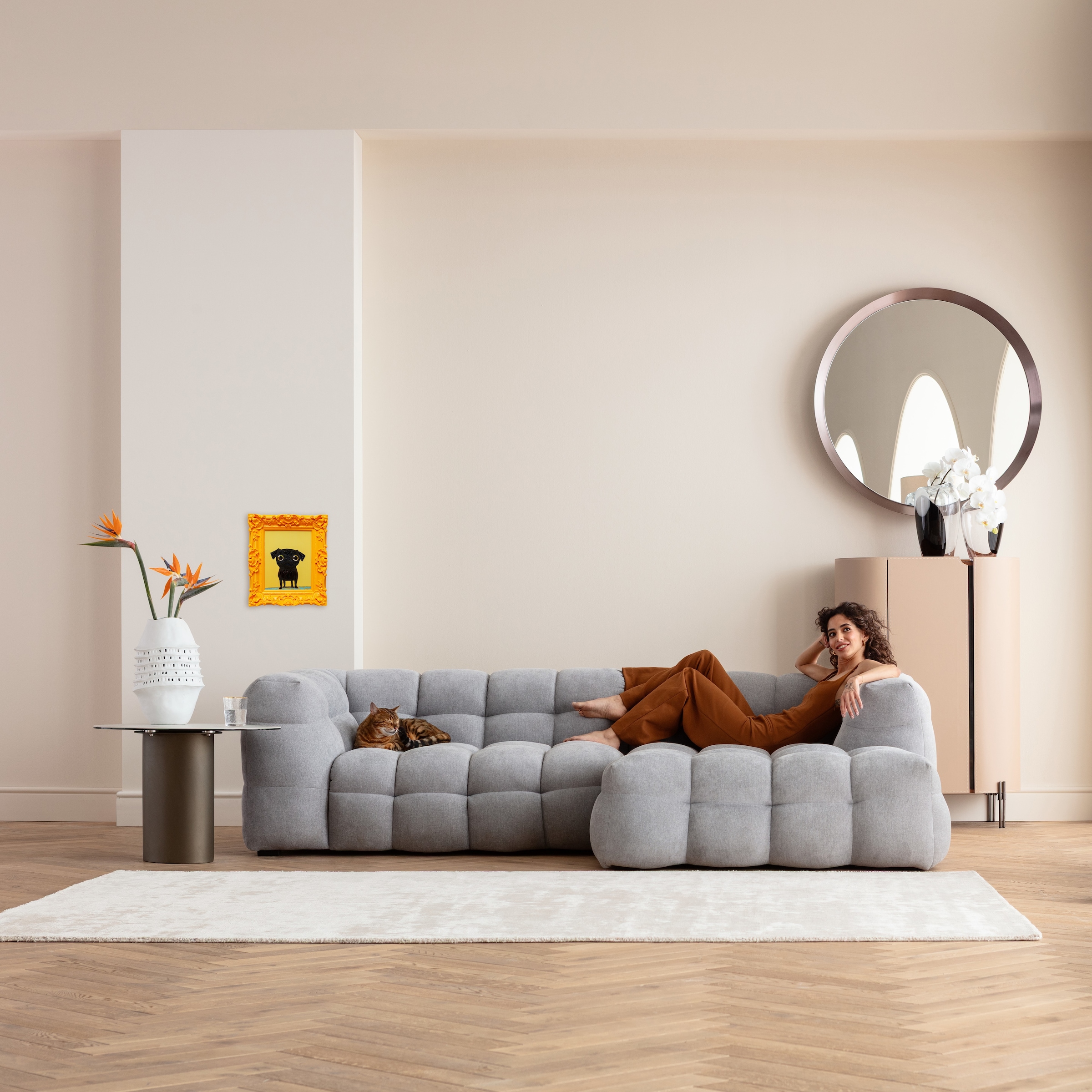 Kare Design Tableau avec cadre »Gerahmtes Bild Sweet Dog Eyes 30x35cm« 1, 