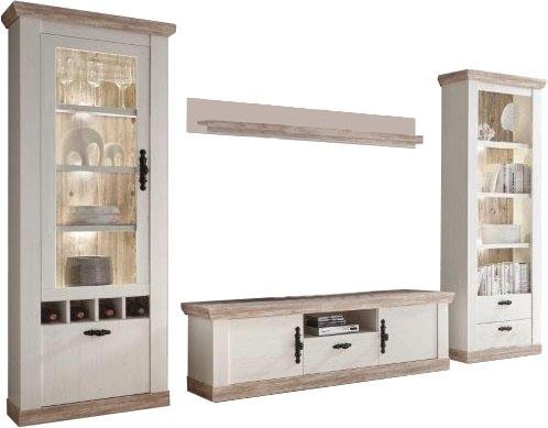 Home affaire Wohnwand »Florenz« Set, 4 Stk. tlg.