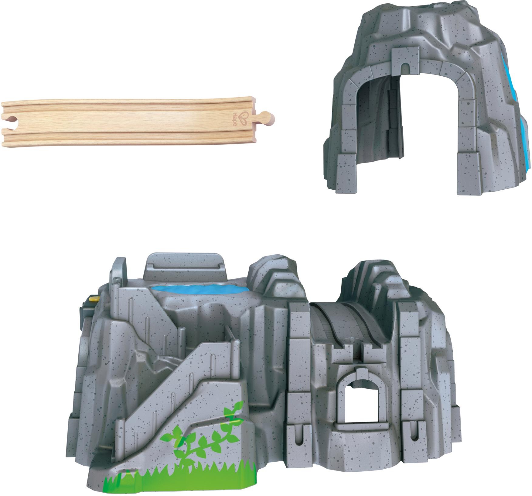 Hape Spielzeug-Eisenbahn »Tunnelkombination mit Licht und Sound«