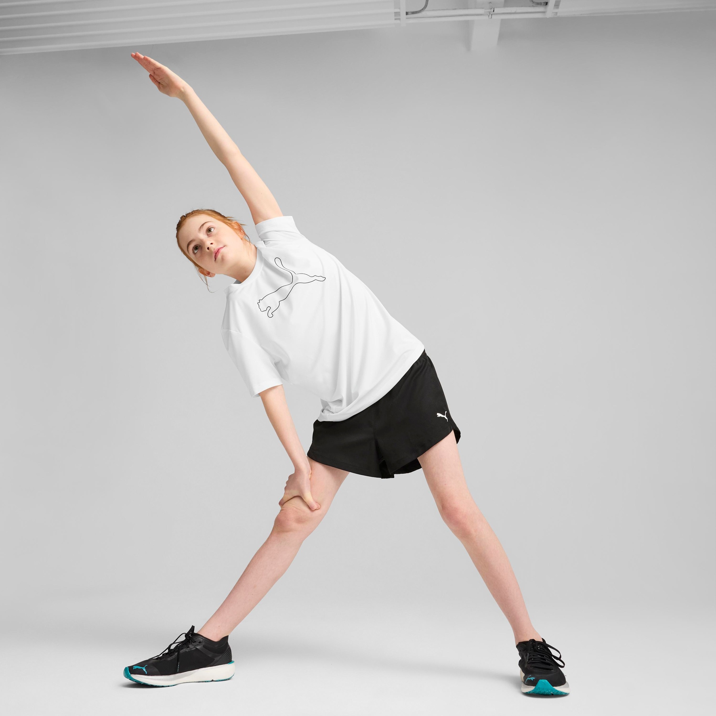PUMA Shorts »TAD ESS WOVEN SHORTS G«  aus Polyester, mit DryCELL Technologie, atmungsaktiv