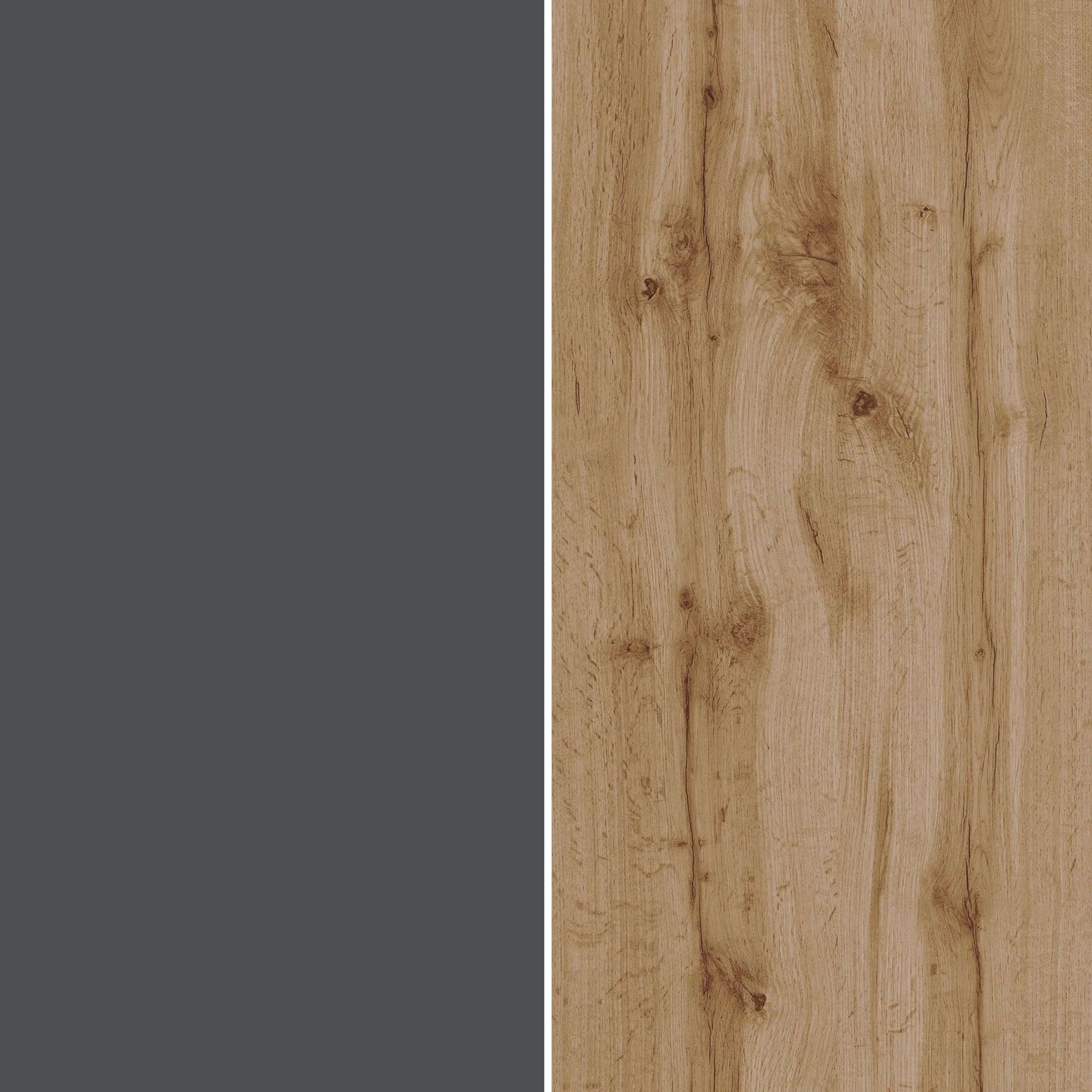 GOODproduct Lowboard »New Garda,Lowboard mit Aufsatz,TV-Board mit Ausatz,TV-Schrank-Tv Bank« 1 Stk. tlg. Breite verstellbar v. 183 bis 310 cm,2 Klappen  und L-Förmiger Aufsatz