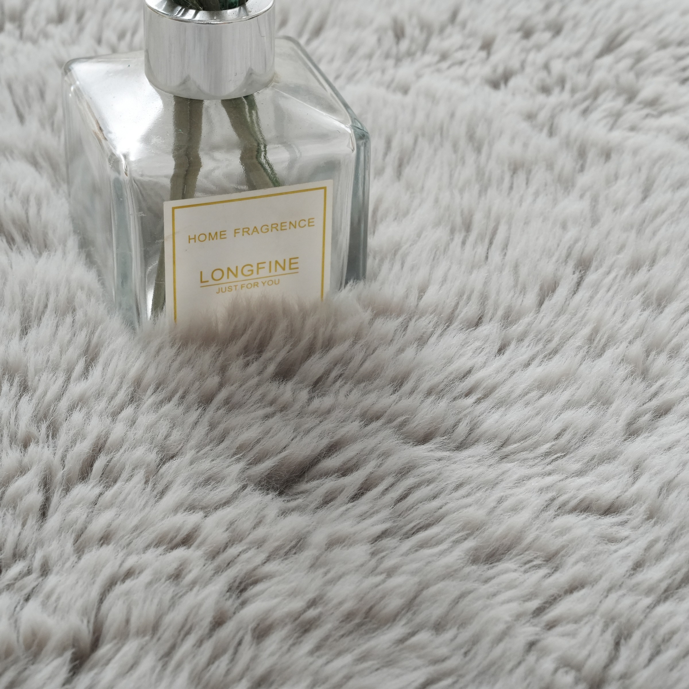 GOODproduct Hochflor-Teppich »Mollin, Fellform, leichter Glanz« rechteckig 30 mm Höhe Kunstfell, Fellimitat, waschbar, flauschig, weich, Wohnzimmer