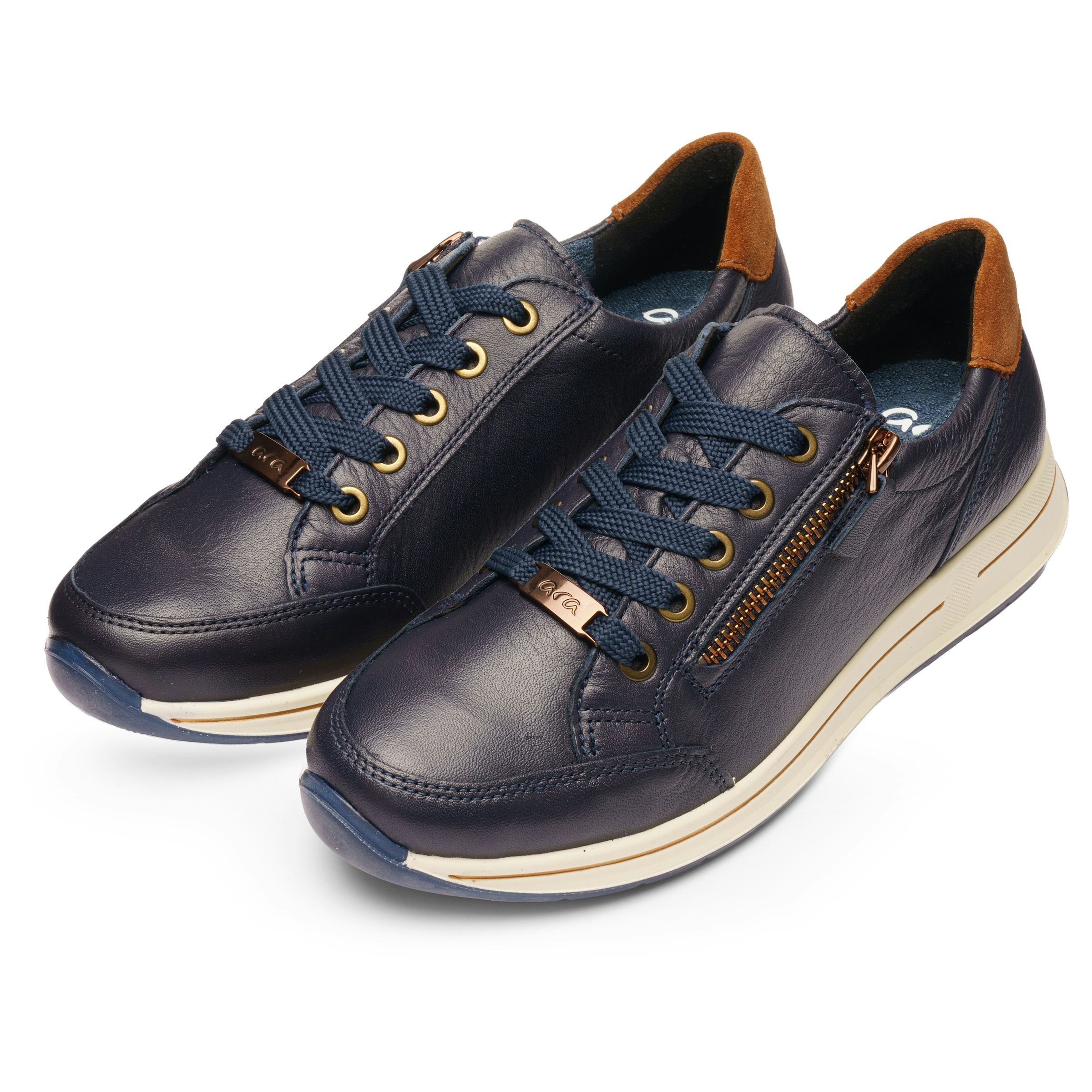 Ara Baskets compensées »OSAKA«  chaussure de loisir, chaussure basse, chaussure à lacets en largeur confort H = très large