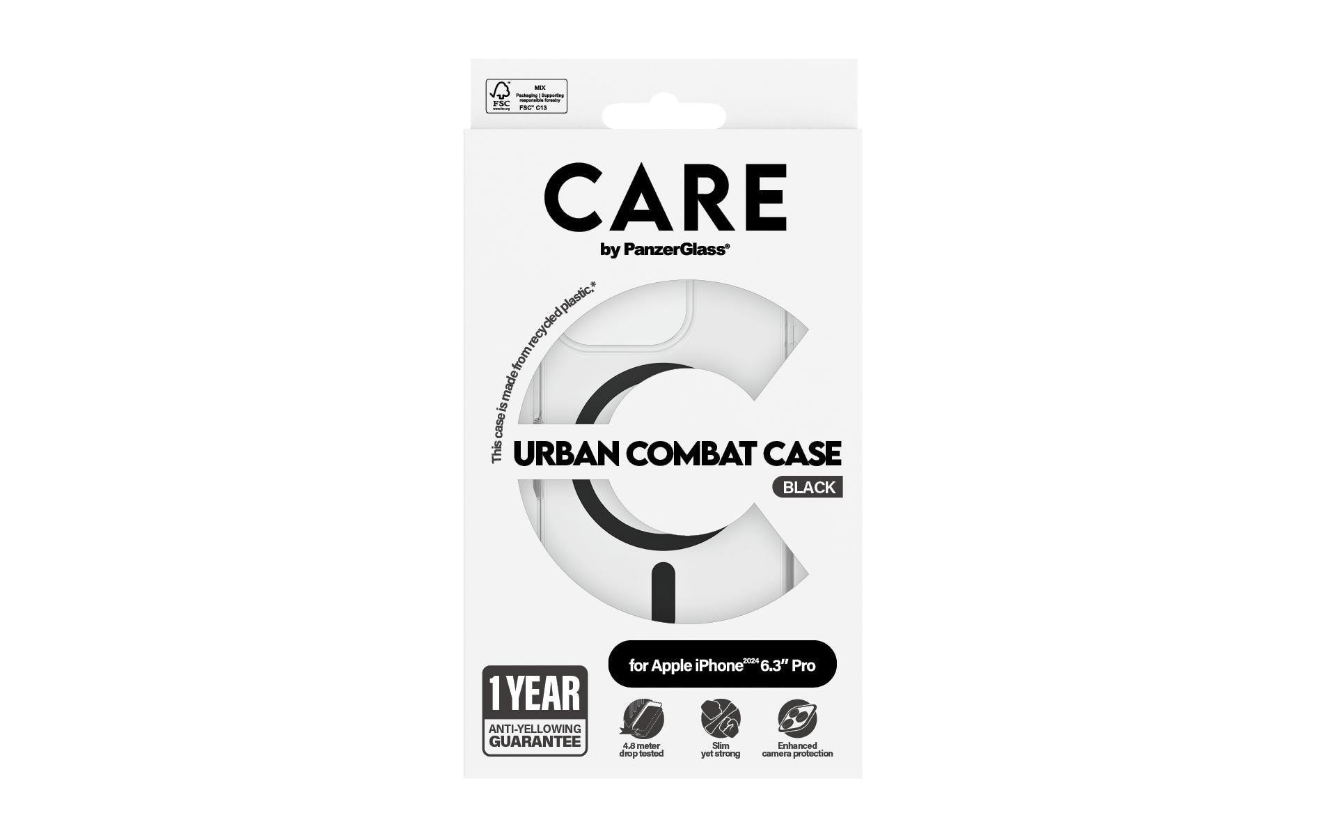 CARE by PanzerGlass Couverture arrière »Flagship iPhone 16 Pro«