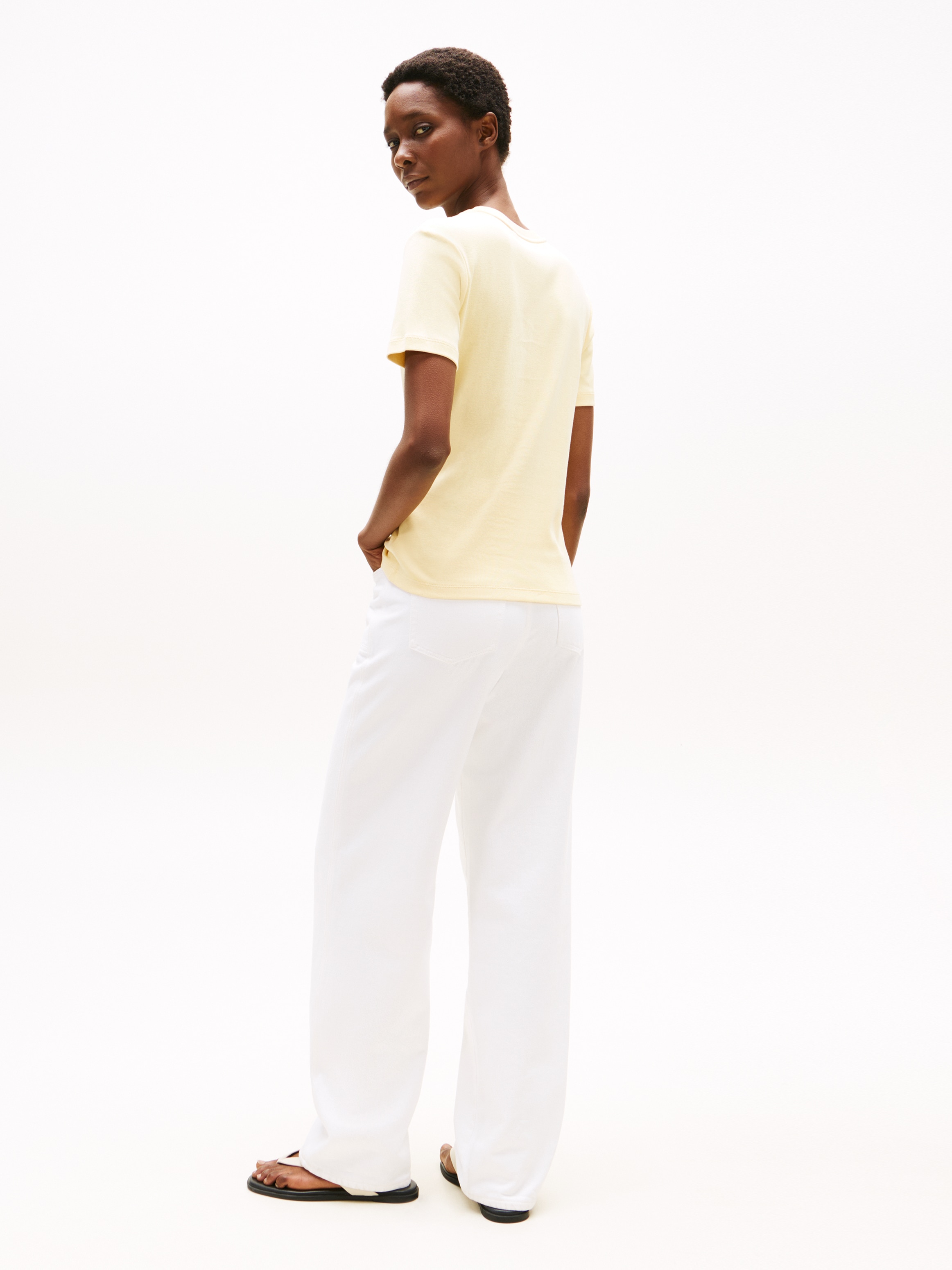 Tommy Hilfiger T-Shirt »SLIM CODY C-NK SS« Baumwolle, slim fit