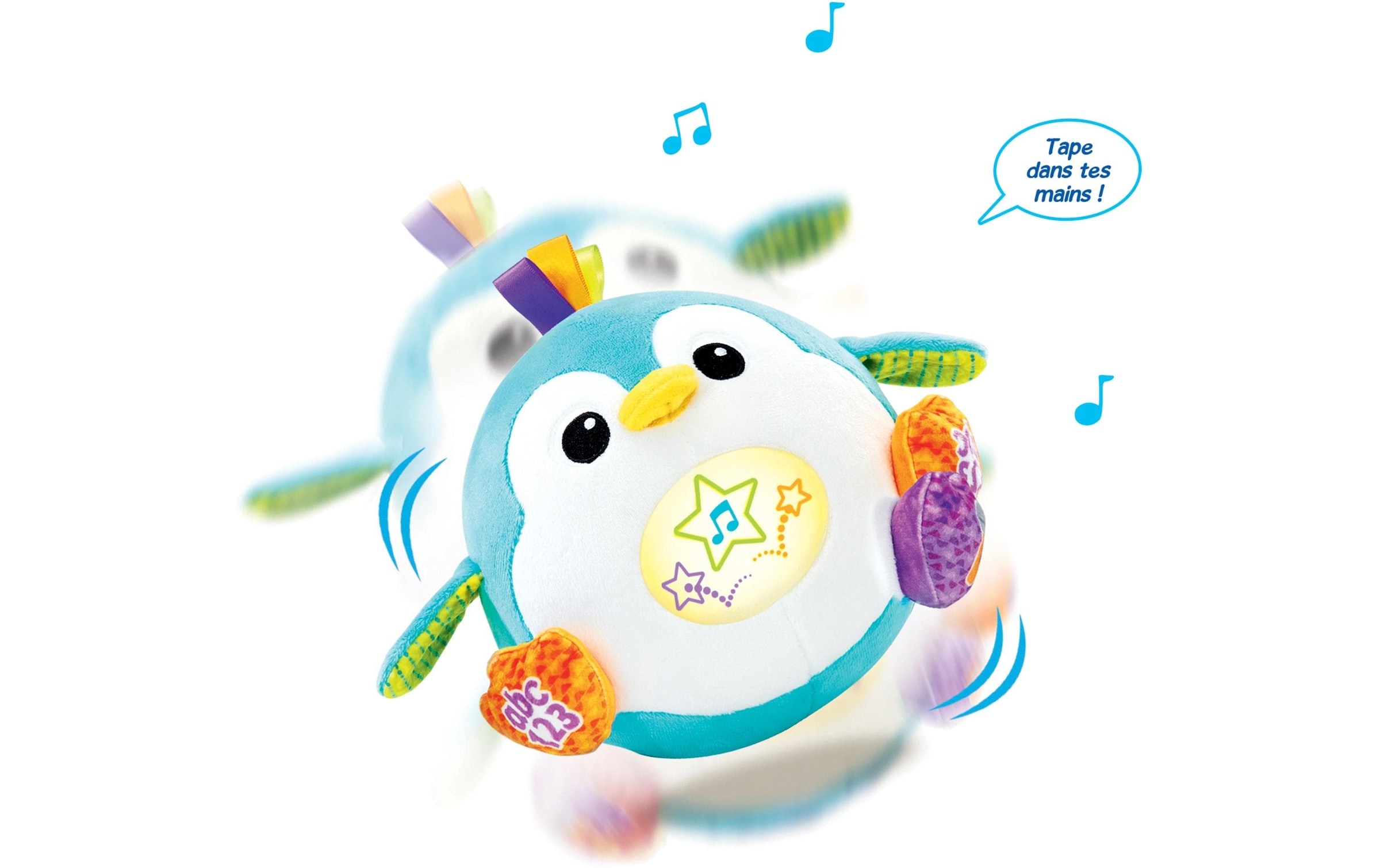 Vtech® Animal gonflable »Plüsch Roulipingouin balle magique -FR-«