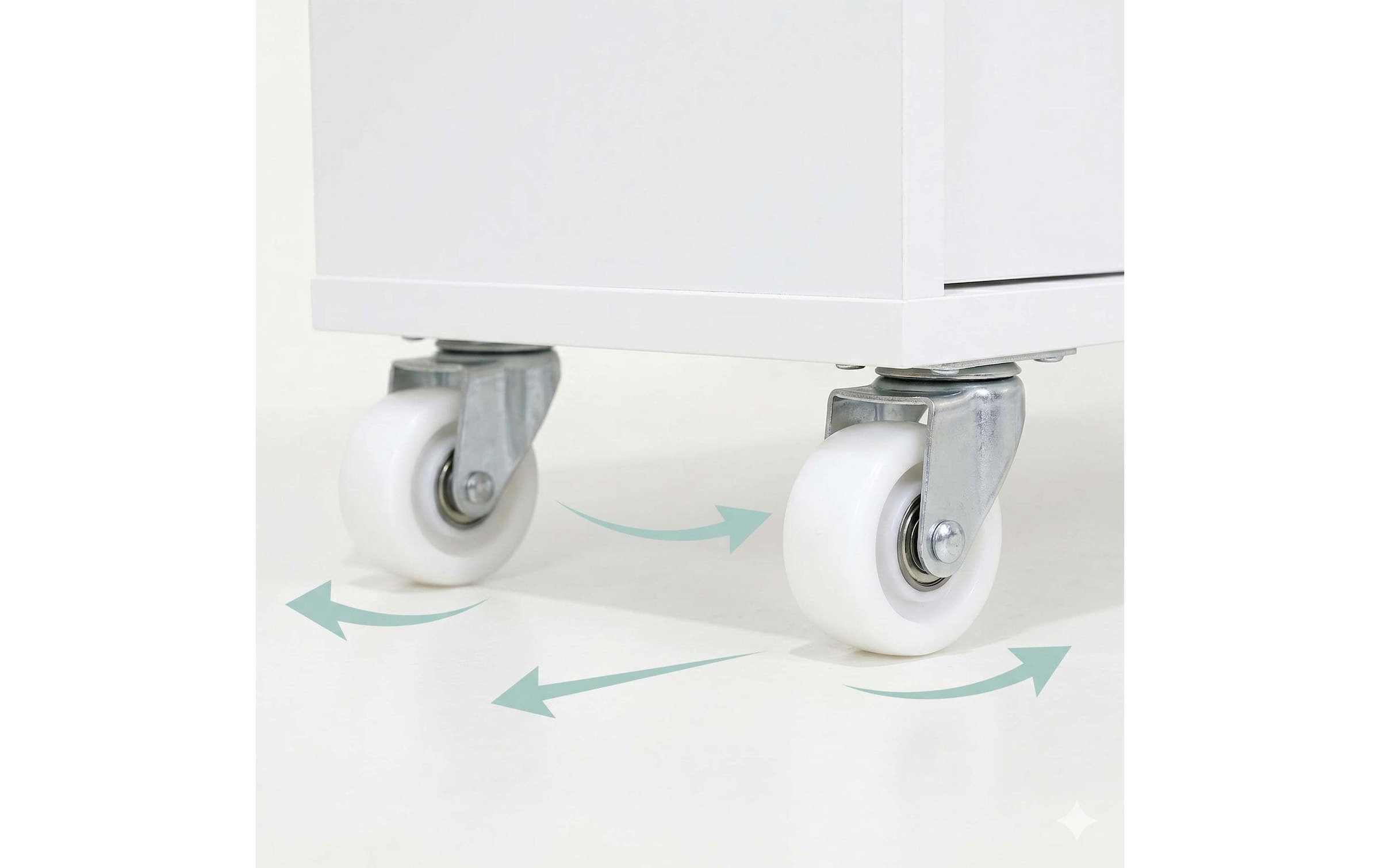 relaxdays Chariot d'appoint »Nischenordnungswagen 15 x 80 x 45 cm«