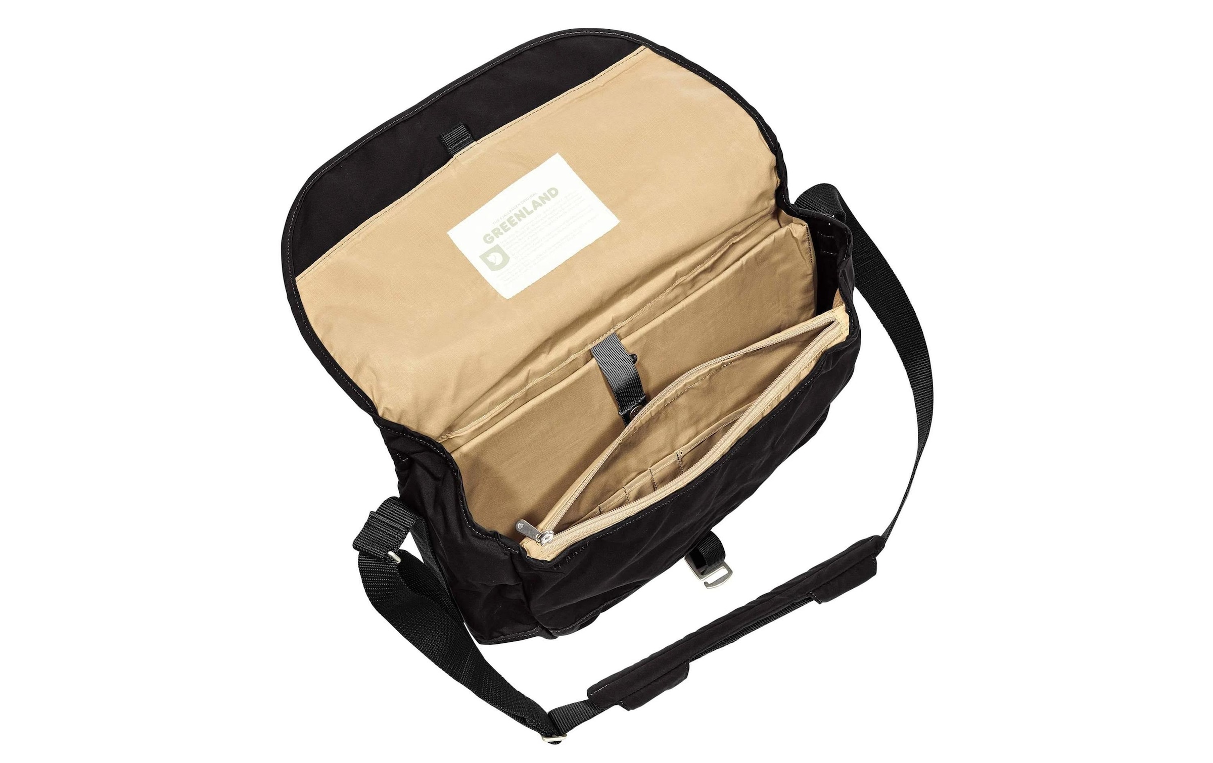 Fjällräven Schultertasche »Greenland Black«