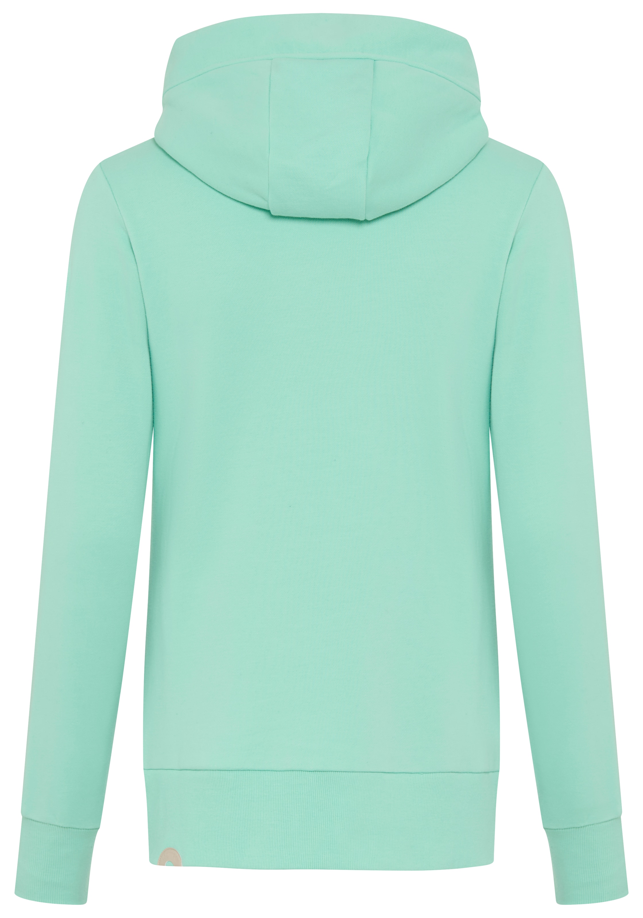 Ragwear Sweat à capuche »NESKIA ZIP A O« mit Kordelzug und Logo am Ärmel