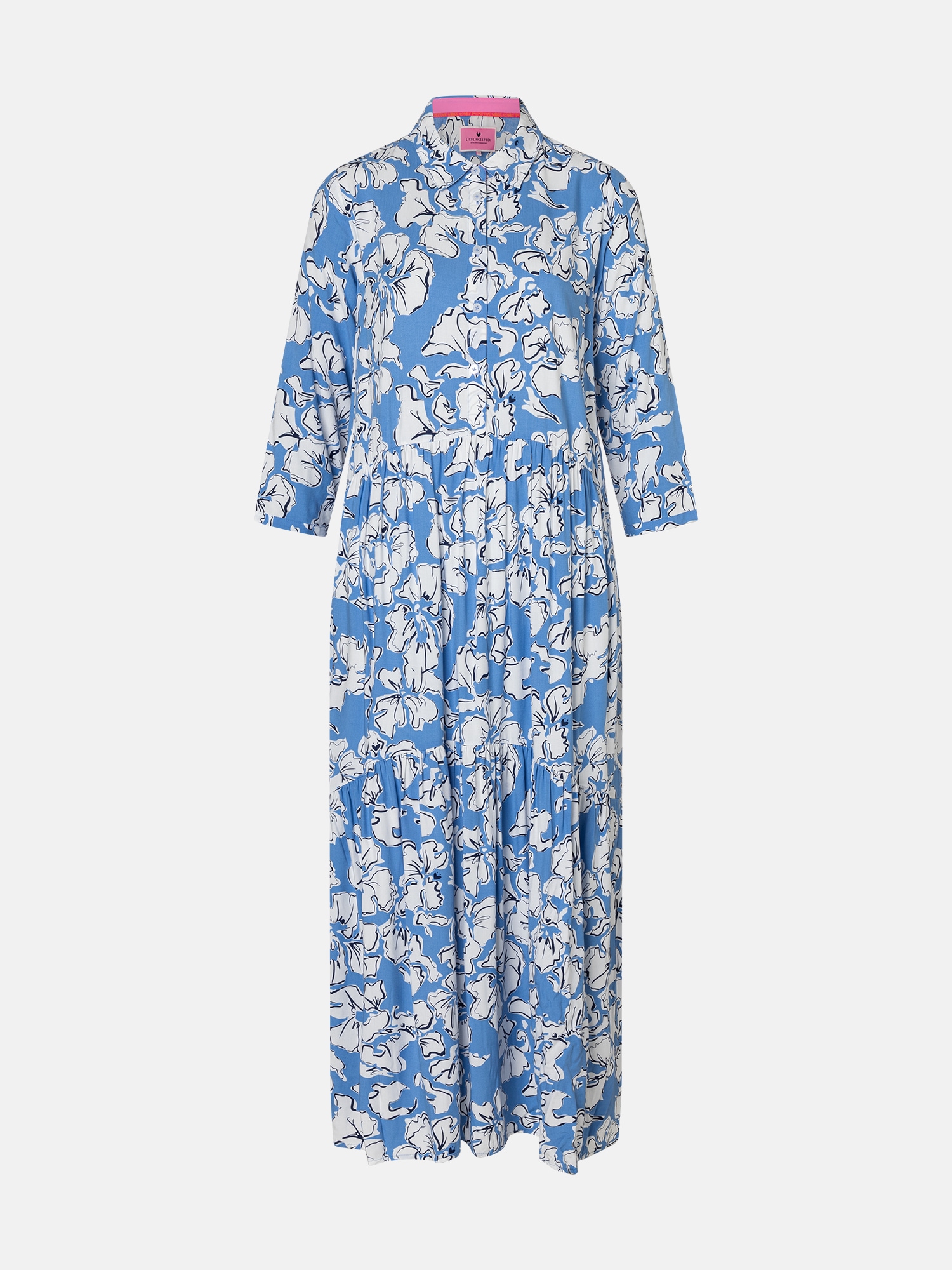 Lieblingsstück Sommerkleid »RorabethL« mit Hemblusenkragen, 3/4-Ärmel