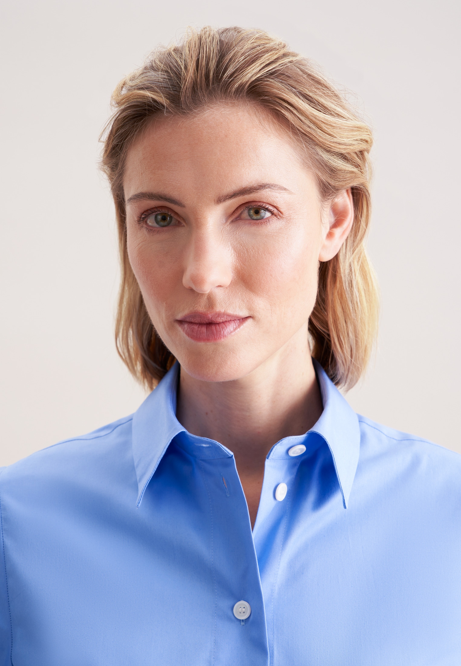 seidensticker Hemdbluse »Schwarze Rose« 1/2 Kragen Uni