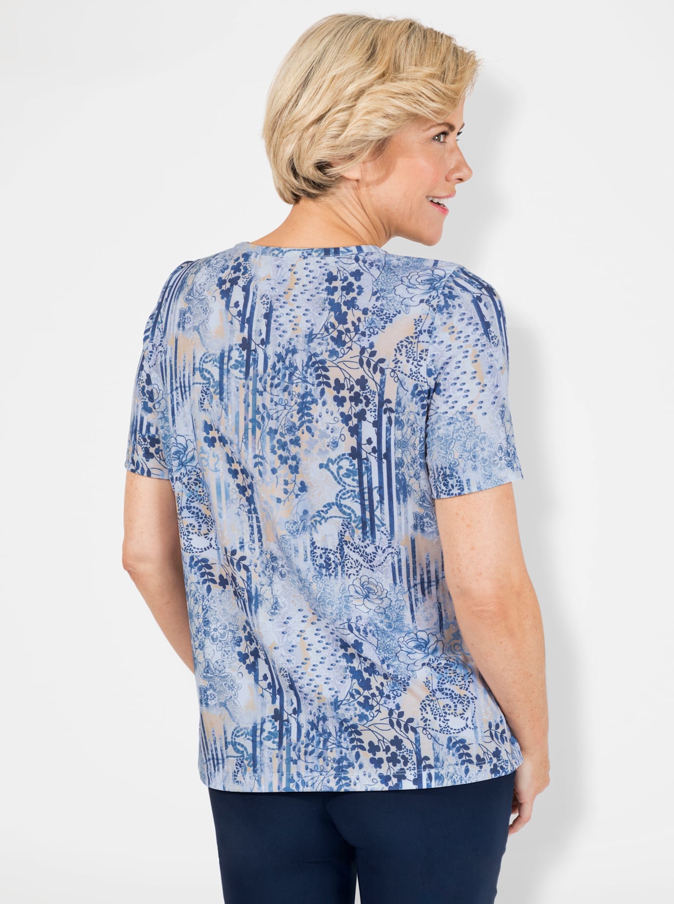 Classic Shirt à col rond »Shirt« 1 cuis