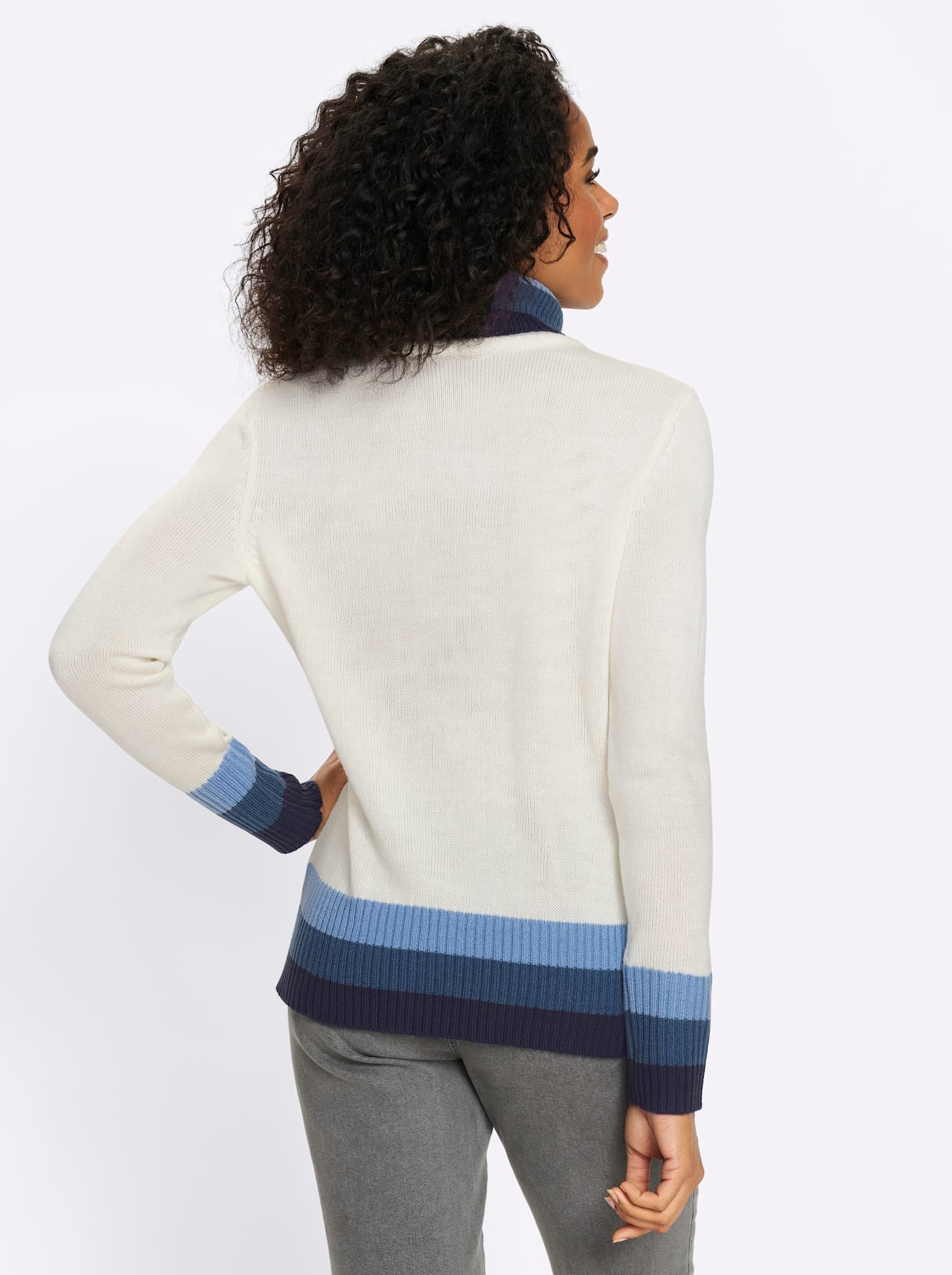 Classic Basics Pull à col roulé »Rollkragen-Pullover«
