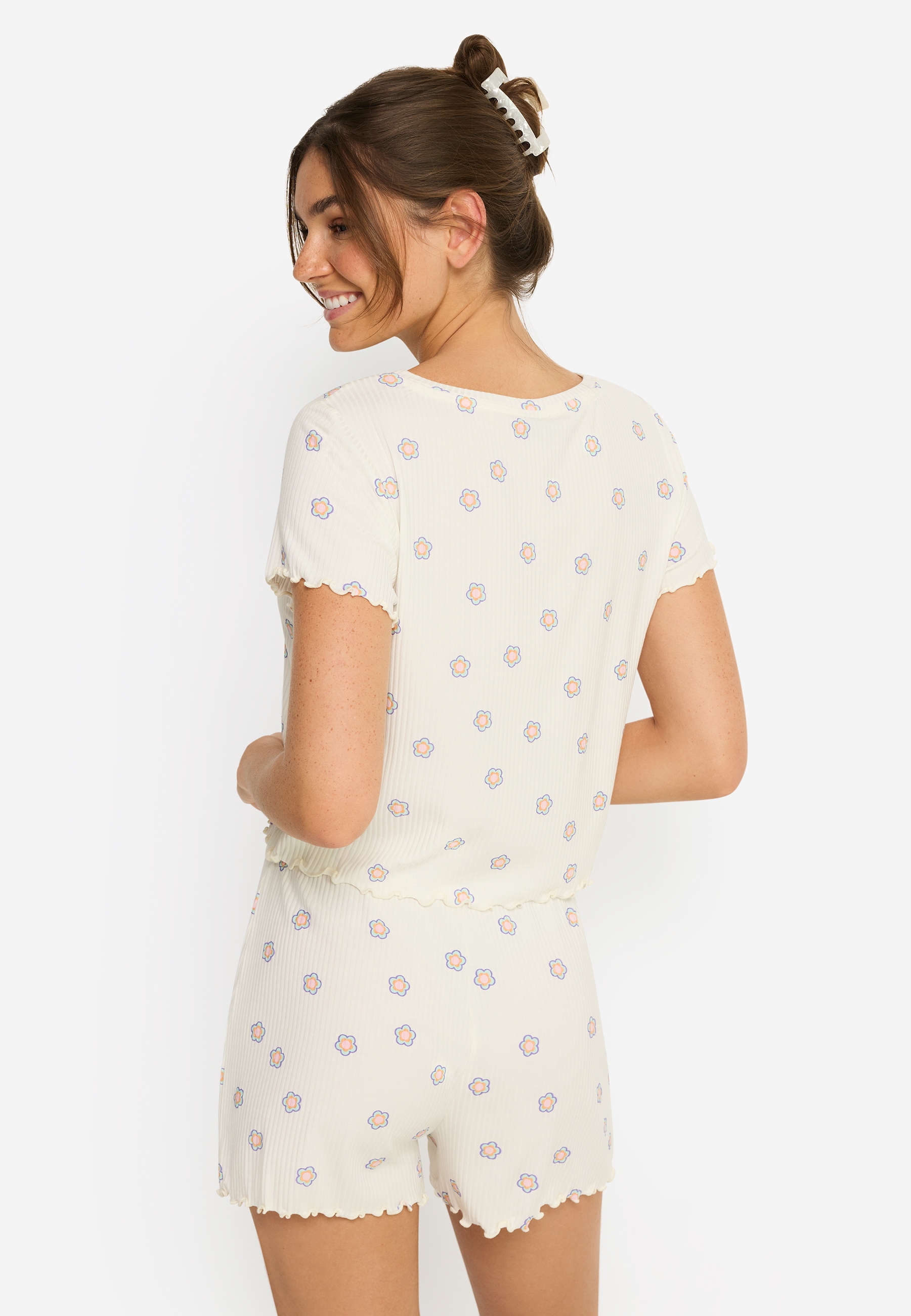 LSCN by LASCANA Shorty Set, 2 pièces All-over Print