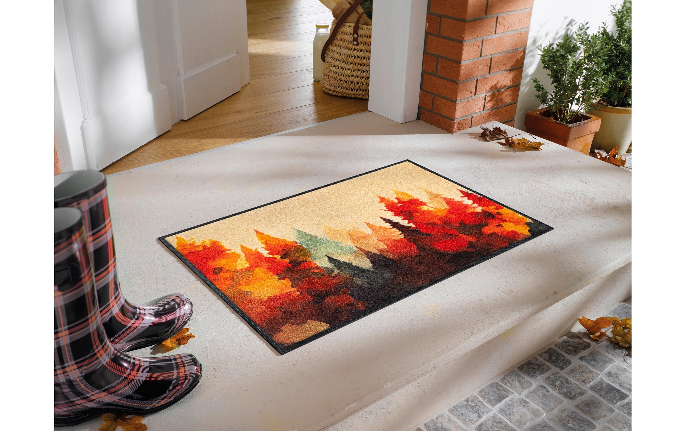wash+dry by Kleen-Tex Tapis de sol »Golden Season 50 cm x 75 cm«