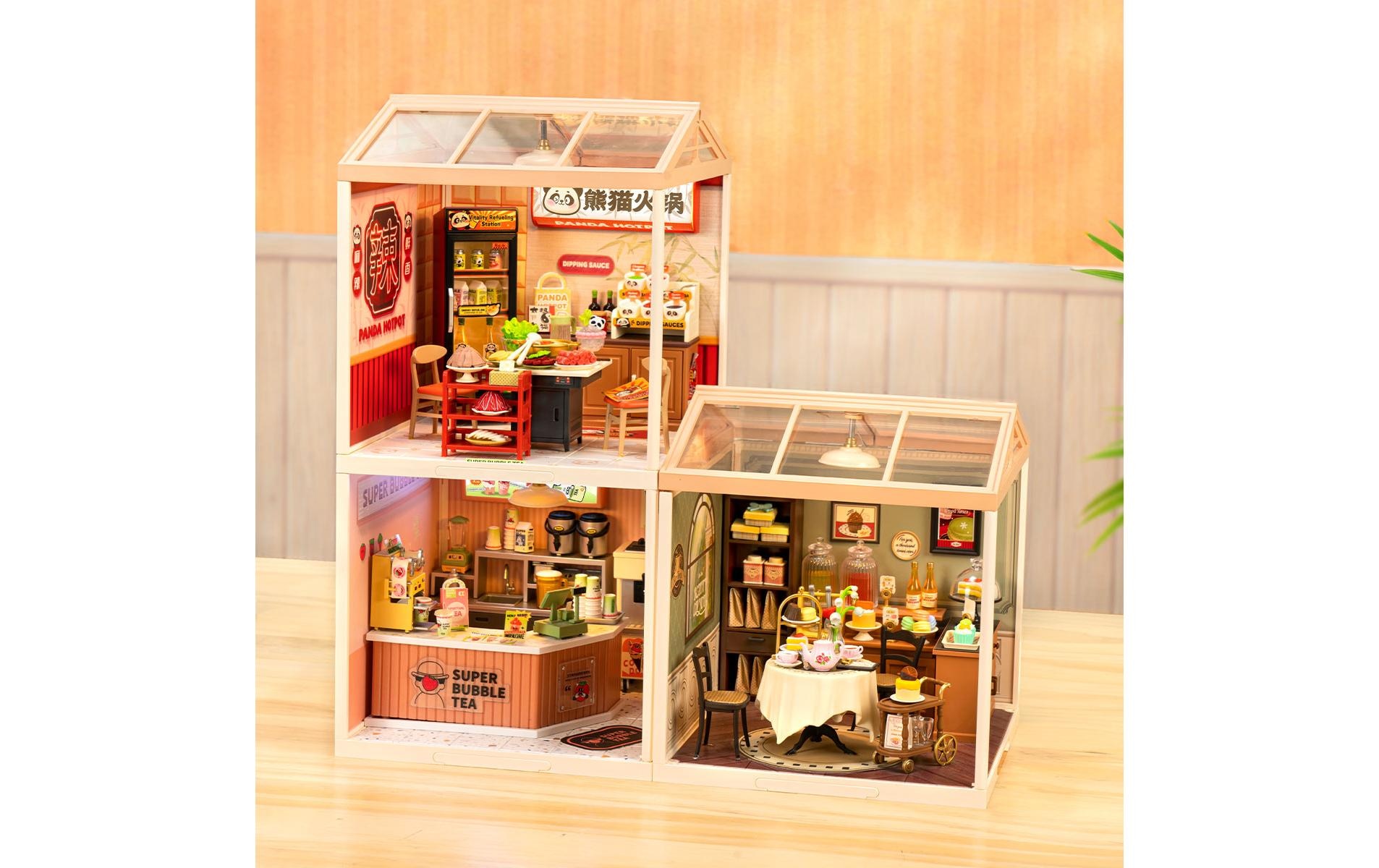   Modellbausatz »RoboTime Panda Hot Pot«