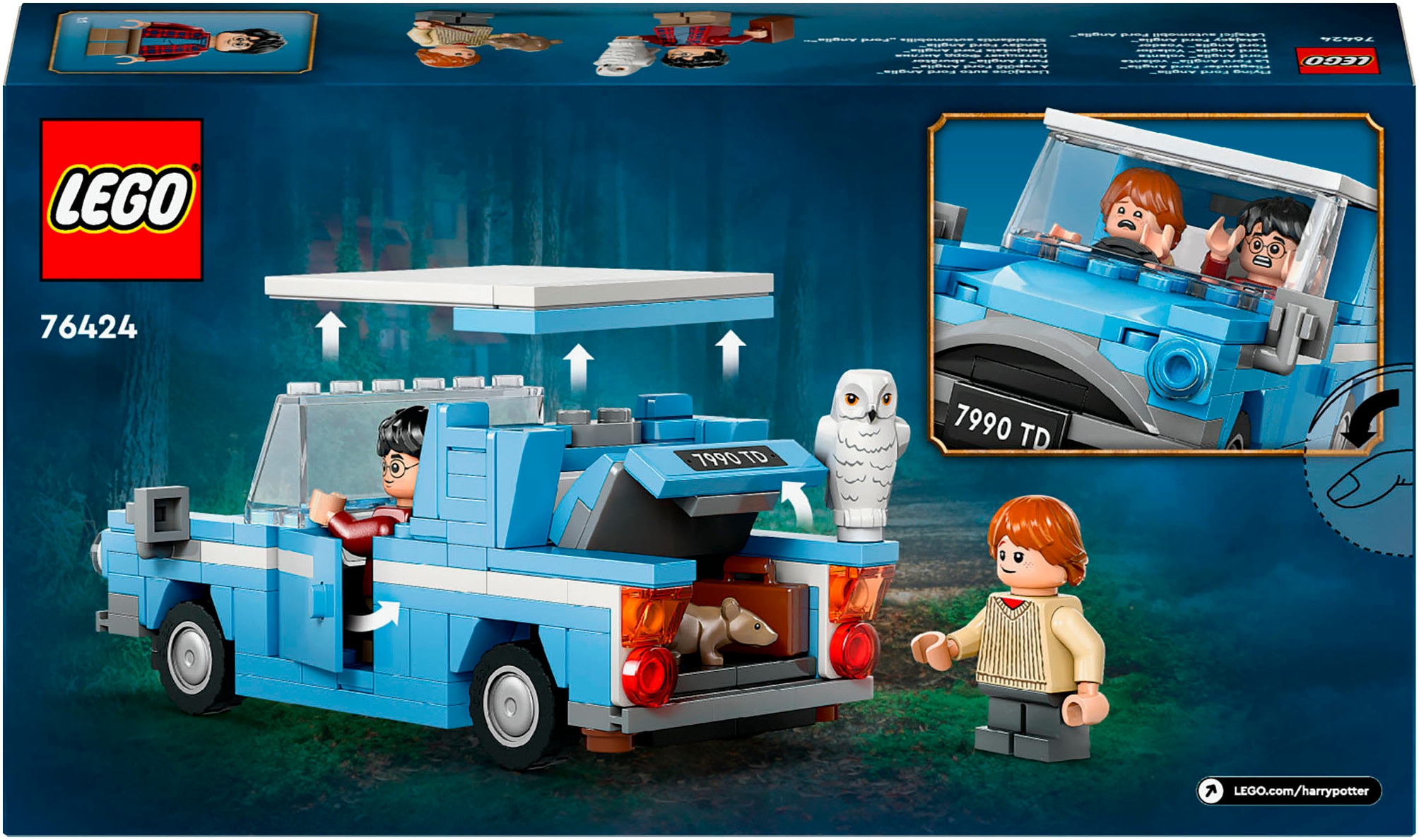 LEGO® Pions de construction »Fliegender Ford Anglia™ (76424), LEGO® Harry Potter™« Made in Europe