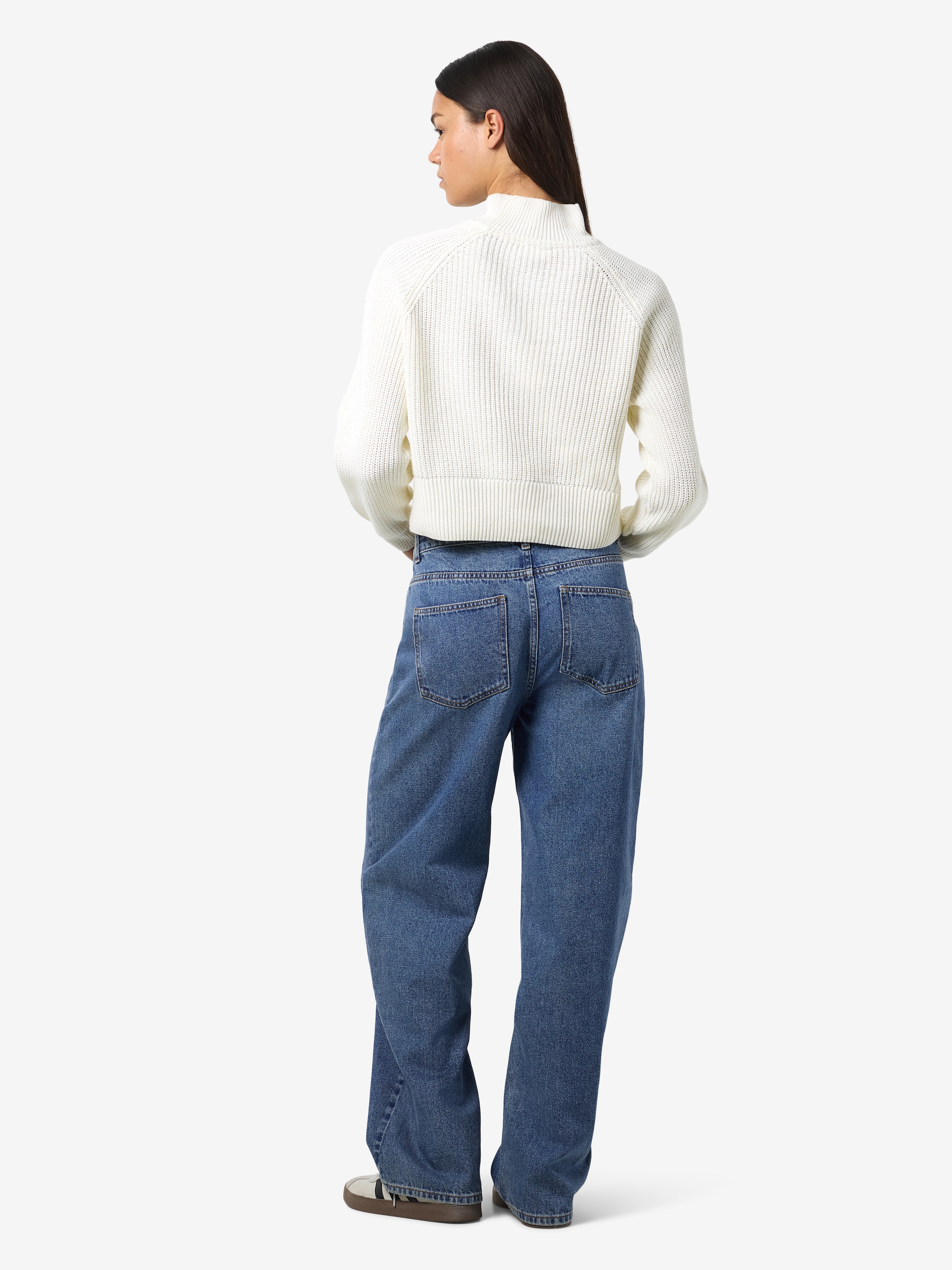 Noisy may Stehkragenpullover »NMDARA L/S HIGH NECK KNIT FWD NOOS«
