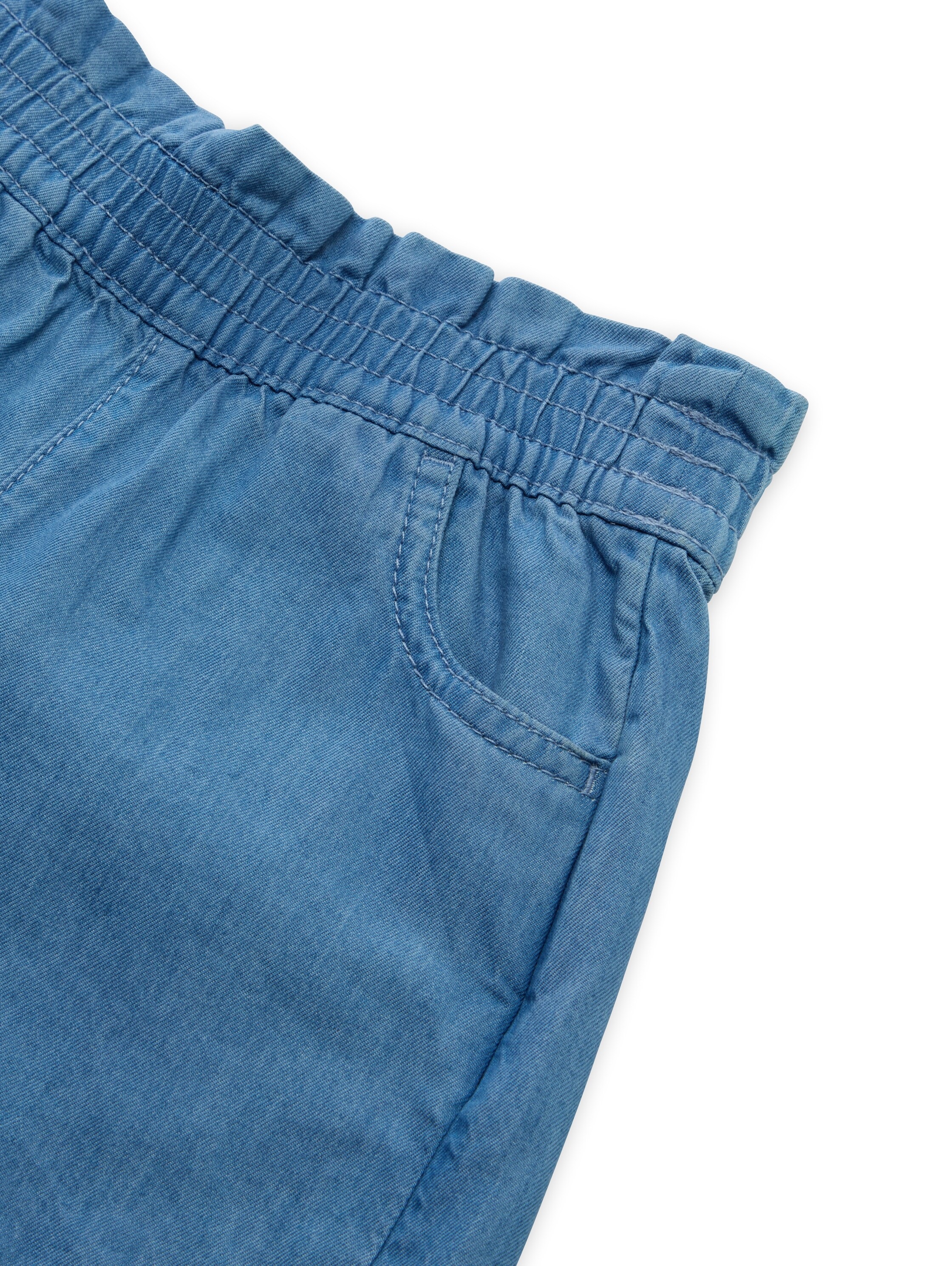 TOM TAILOR Short en jean mit elastischem Bund