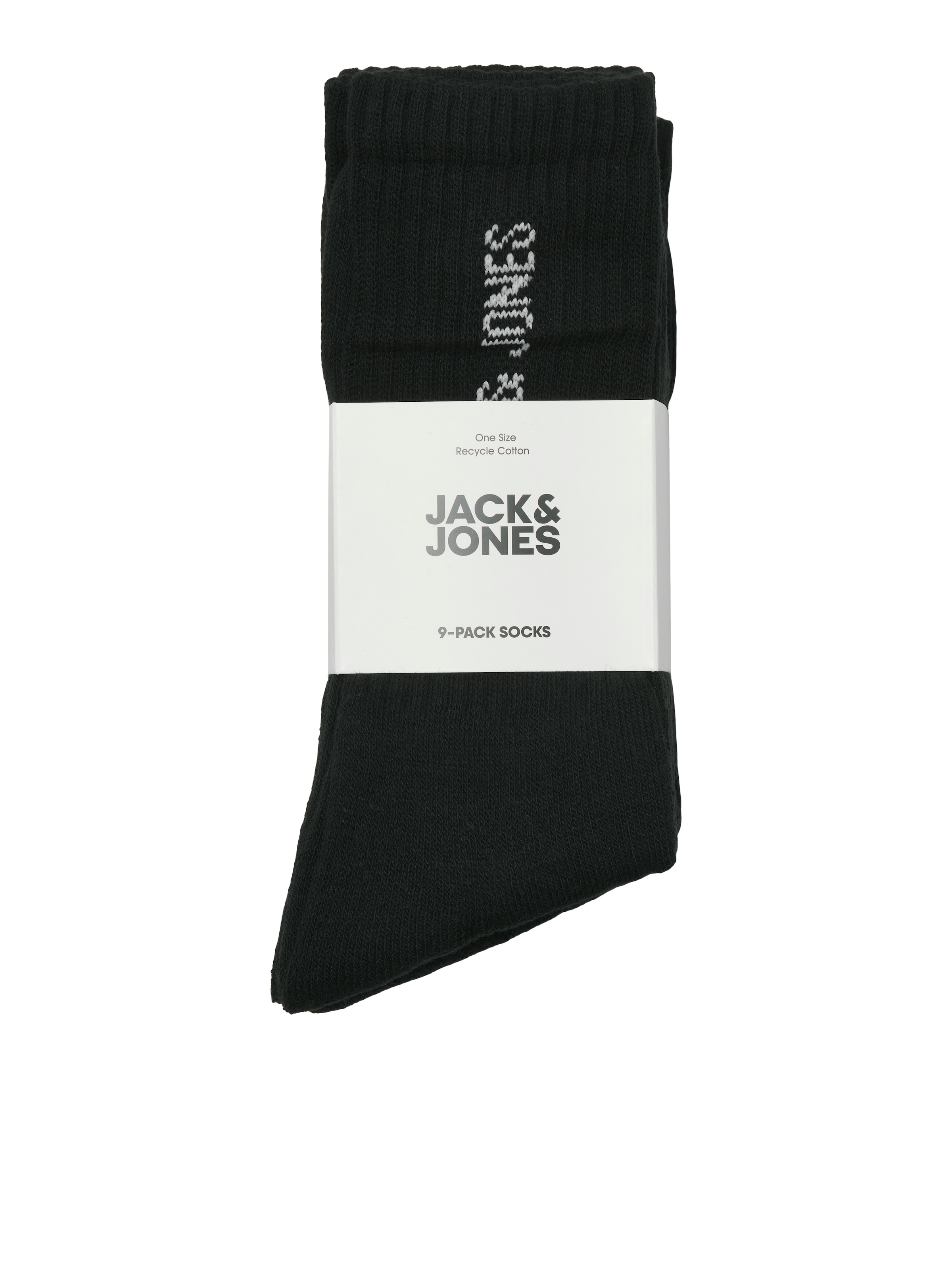Jack & Jones Tennissocken »JACREGEN TENNIS SOCKS 9 PACK NOOS« Packung, 9 Paar tlg. Baumwollmischung, Einheitsgrösse