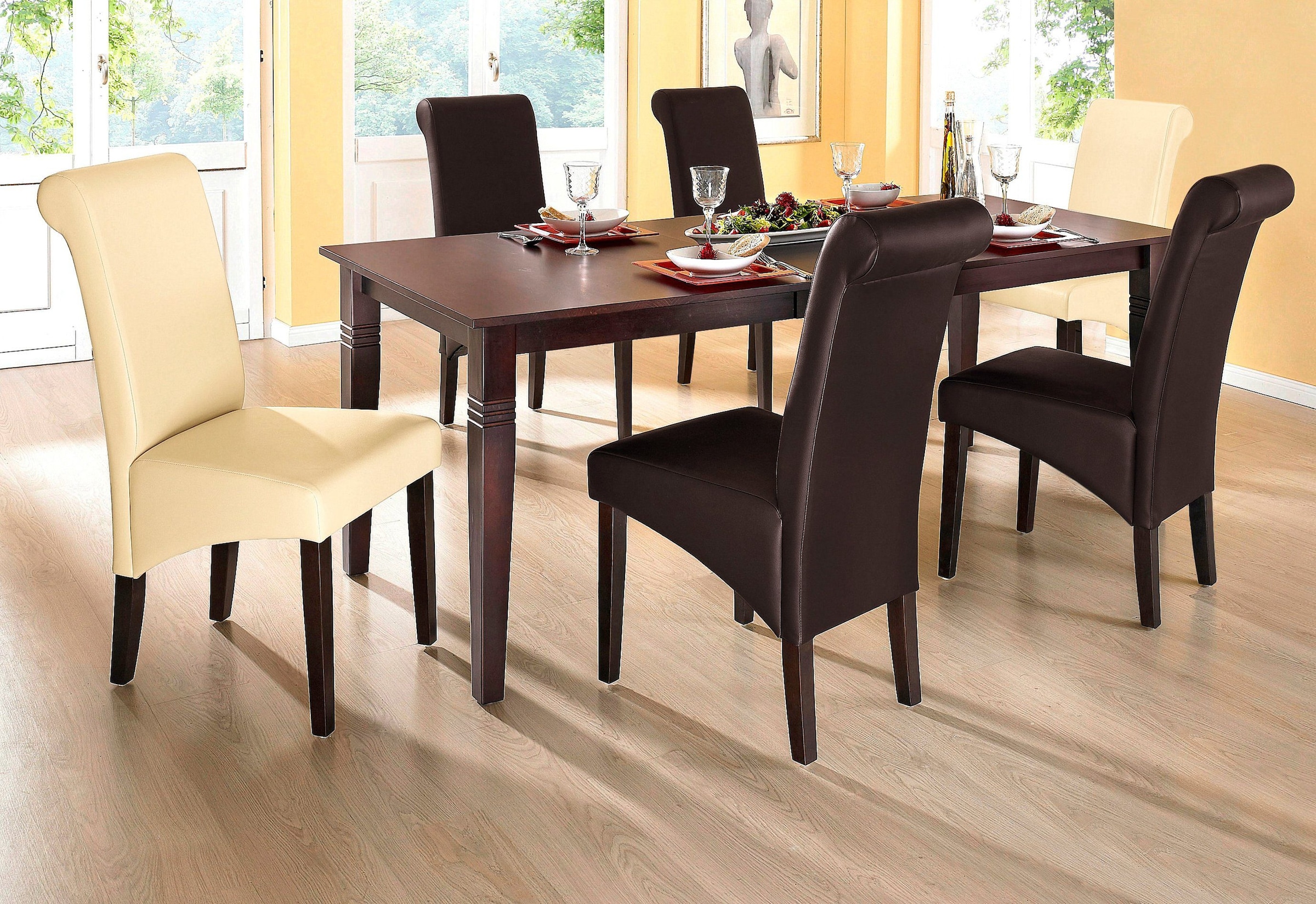 Home affaire Chaise de salle à manger »Rito« (Set) 2 cuis