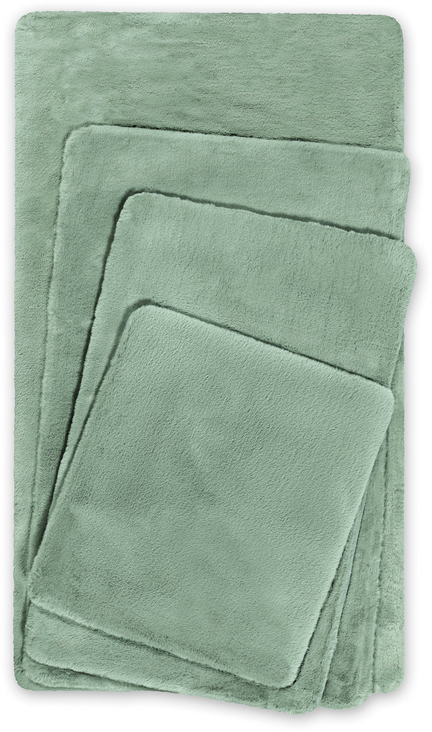 Wecon home Basics Tapis de bain »Emil« Höhe 25 mm waschbar, rutschfest, strapazierfähig, pflegeleicht und super weich