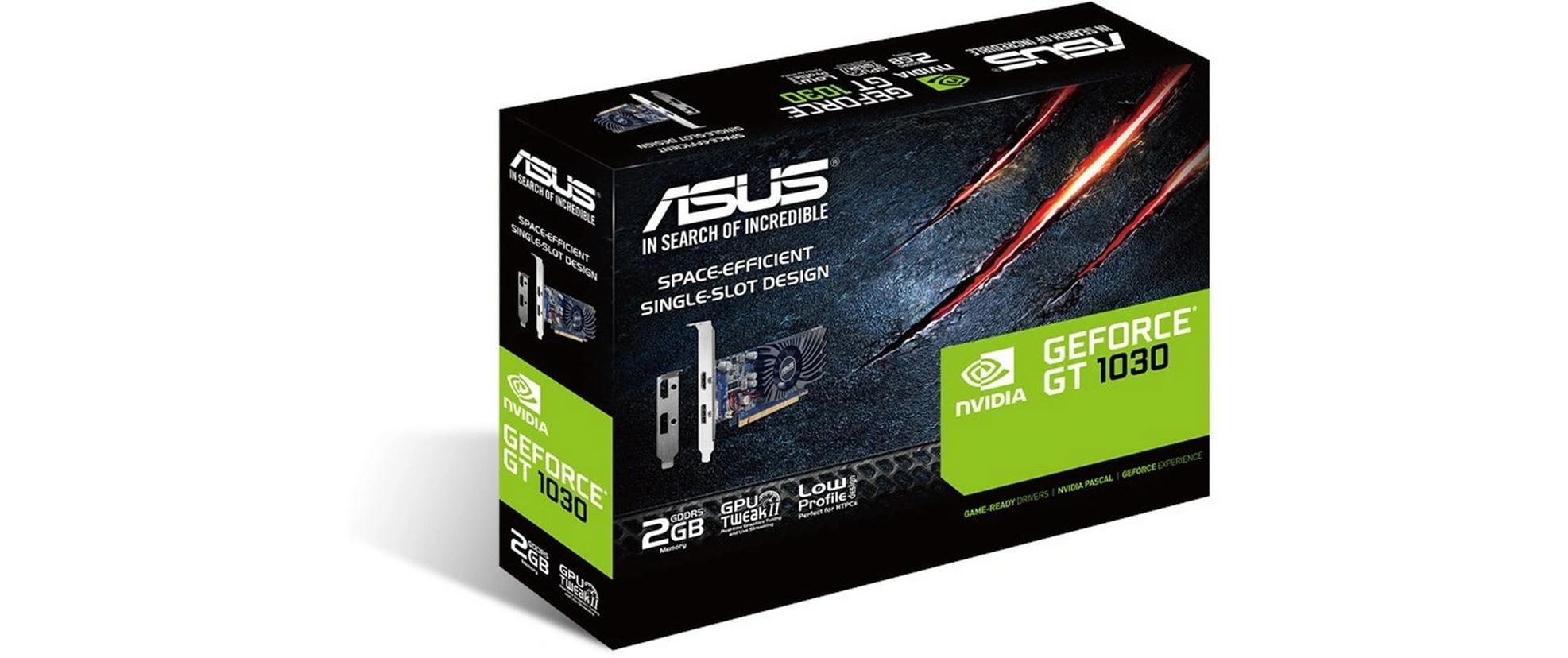 Asus Carte graphique »GT1030-2G-BRK« 2 GB GDDR5