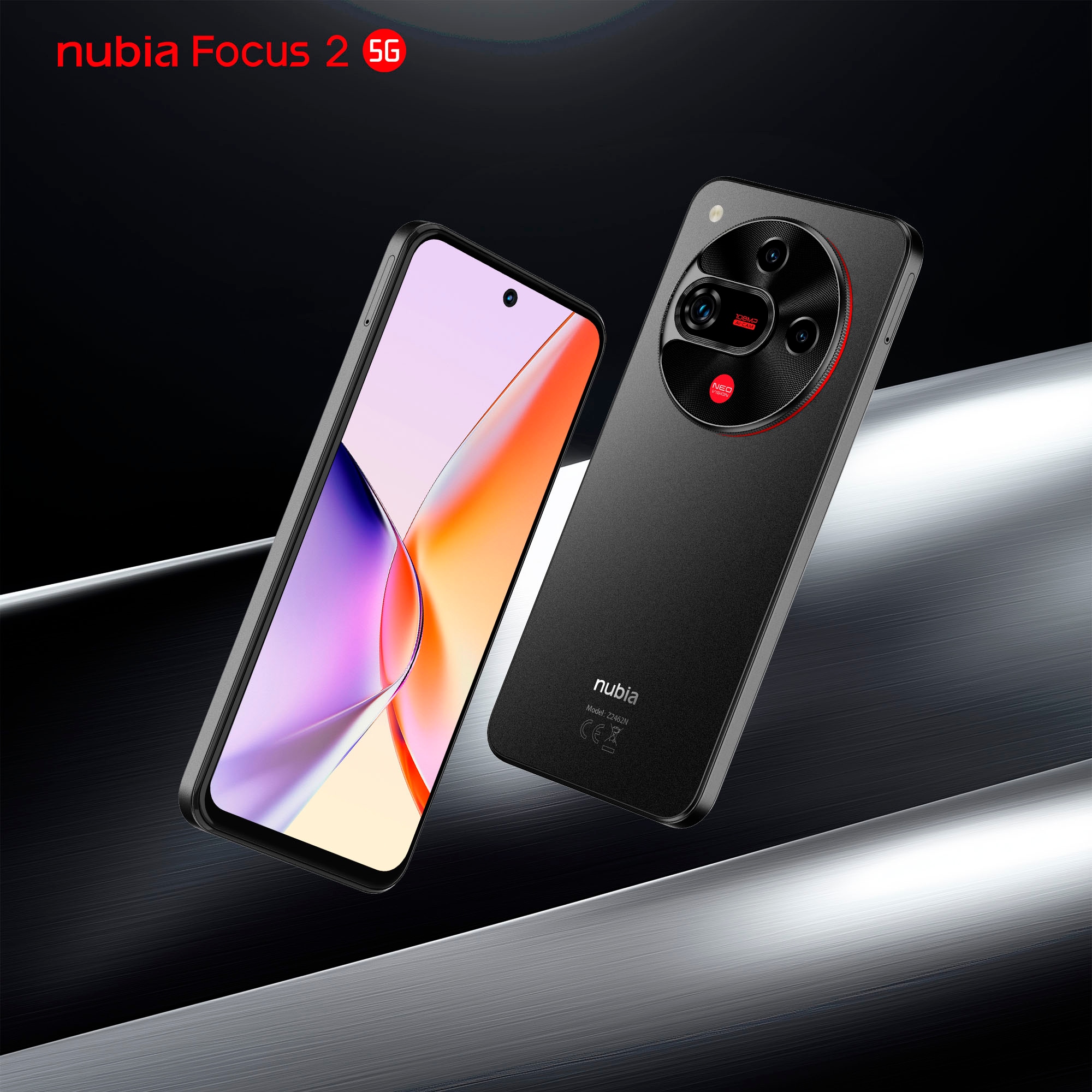 Nubia Smartphone »nubia Focus 2 5G« noir